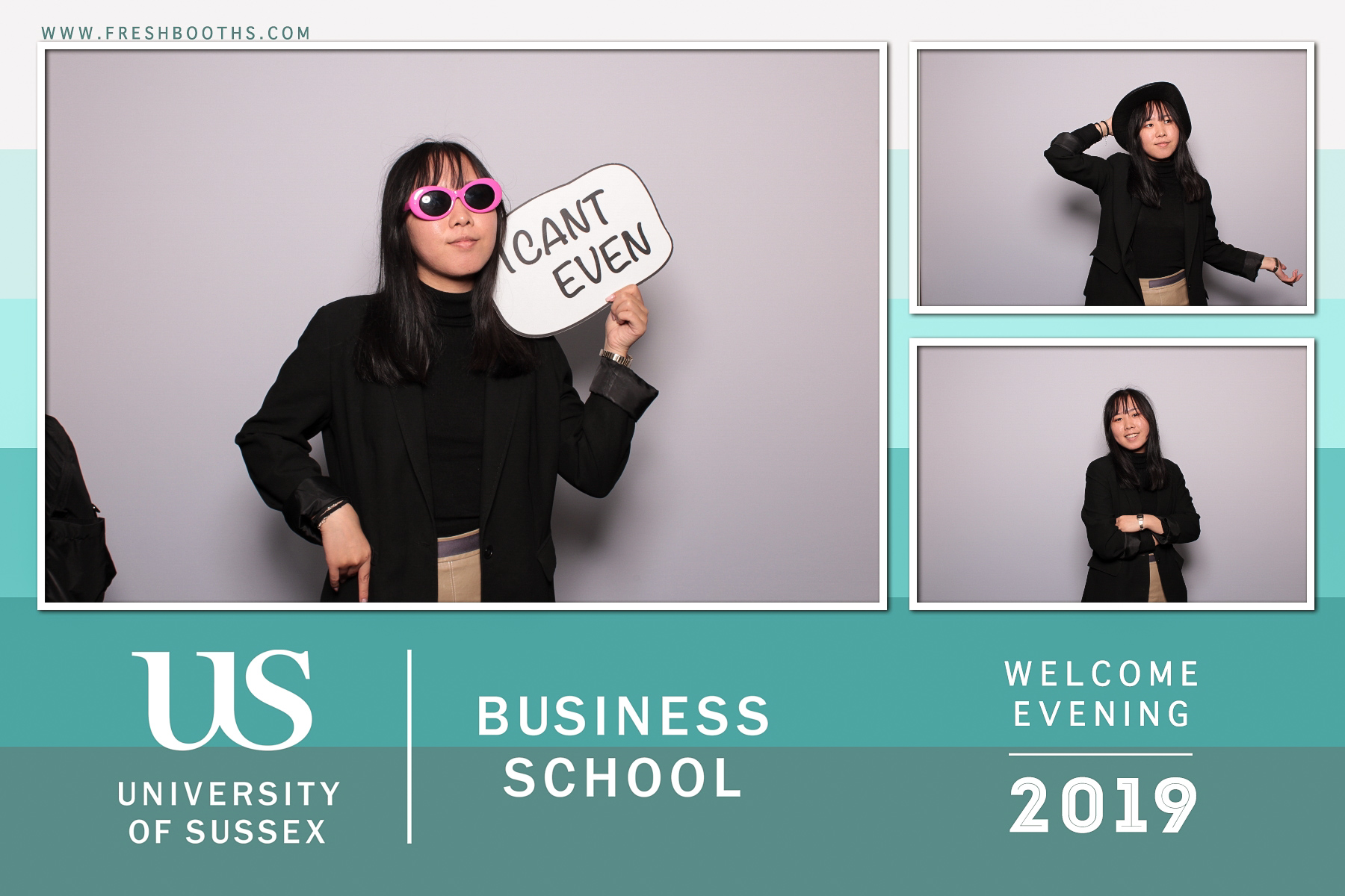 Business School Welcome Event 2019 - Classic Open Booth | View more photos from the event at gallery.freshbooths.com/u/FreshBooths/Business-School-Welcome-Event-2019-Classic-Open-Booth
