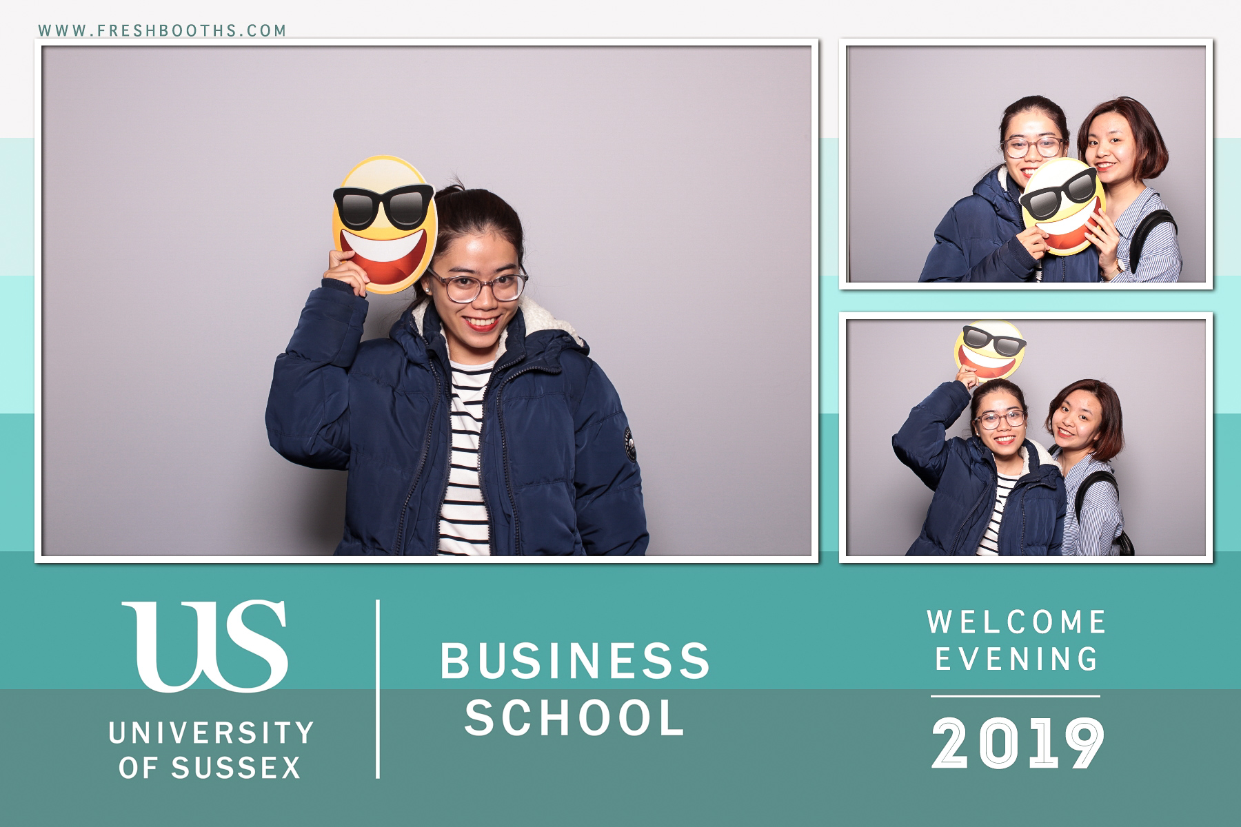 Business School Welcome Event 2019 - Classic Open Booth | View more photos from the event at gallery.freshbooths.com/u/FreshBooths/Business-School-Welcome-Event-2019-Classic-Open-Booth
