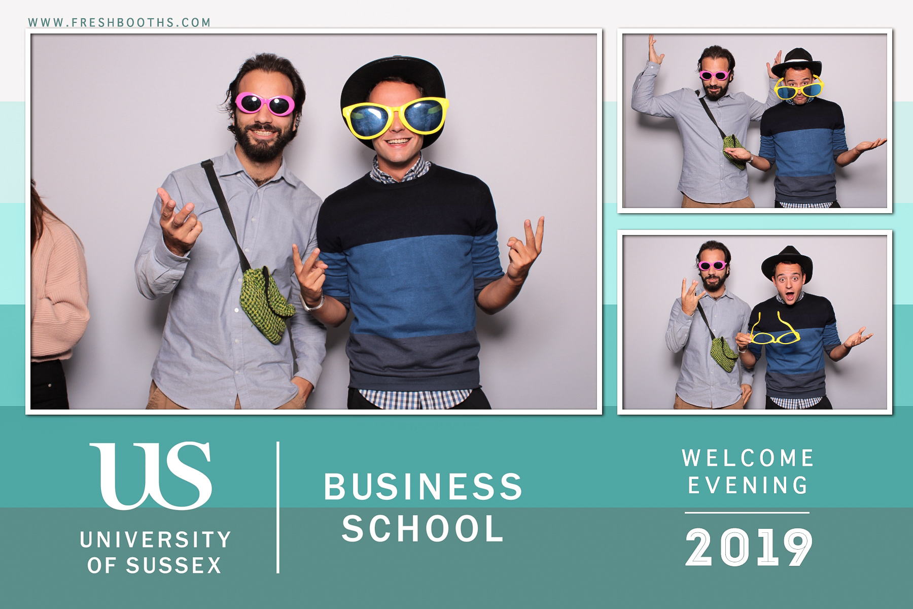 Business School Welcome Event 2019 - Classic Open Booth | View more photos from the event at gallery.freshbooths.com/u/FreshBooths/Business-School-Welcome-Event-2019-Classic-Open-Booth