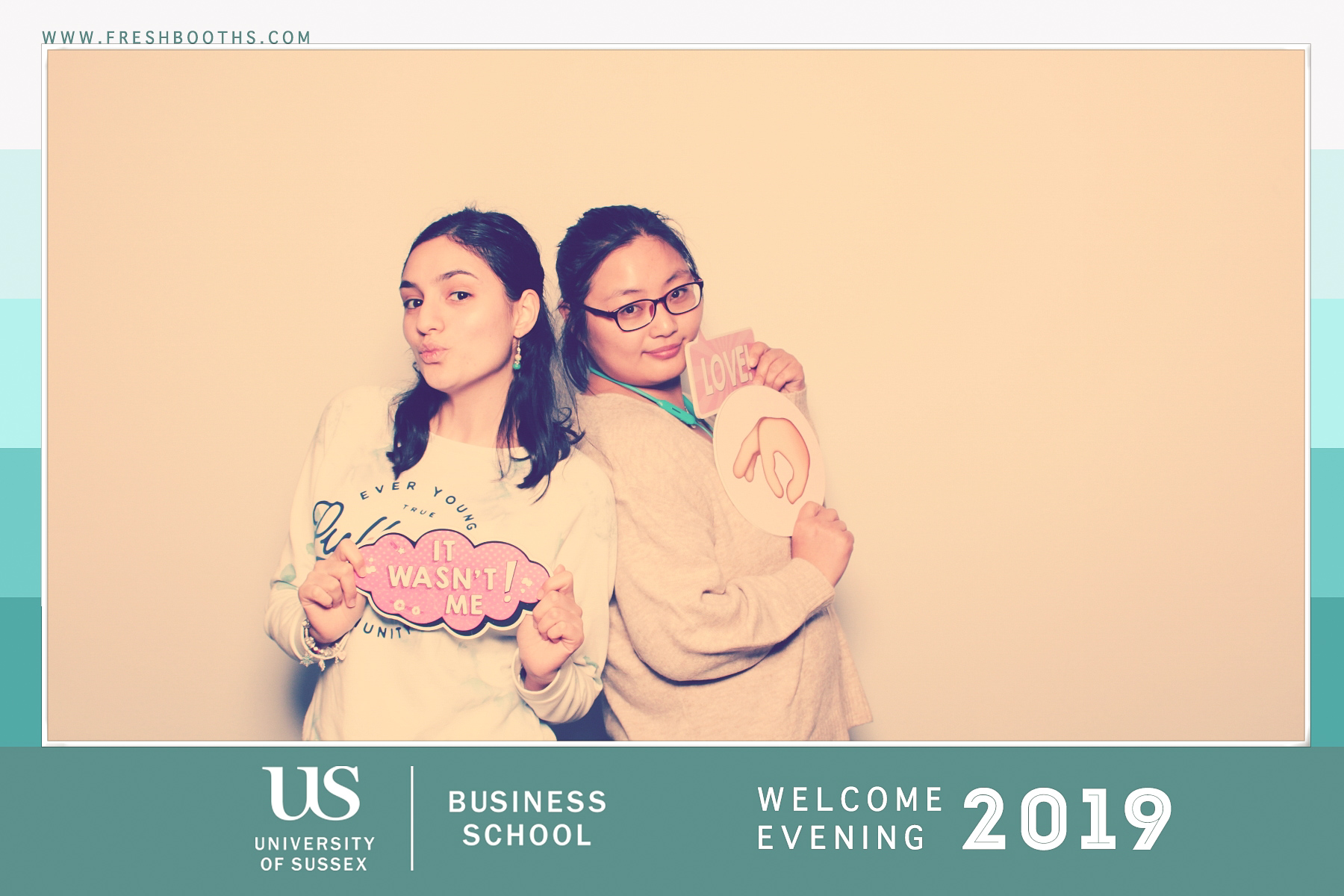 Business School Welcome Event 2019 - Classic Open Booth | View more photos from the event at gallery.freshbooths.com/u/FreshBooths/Business-School-Welcome-Event-2019-Classic-Open-Booth