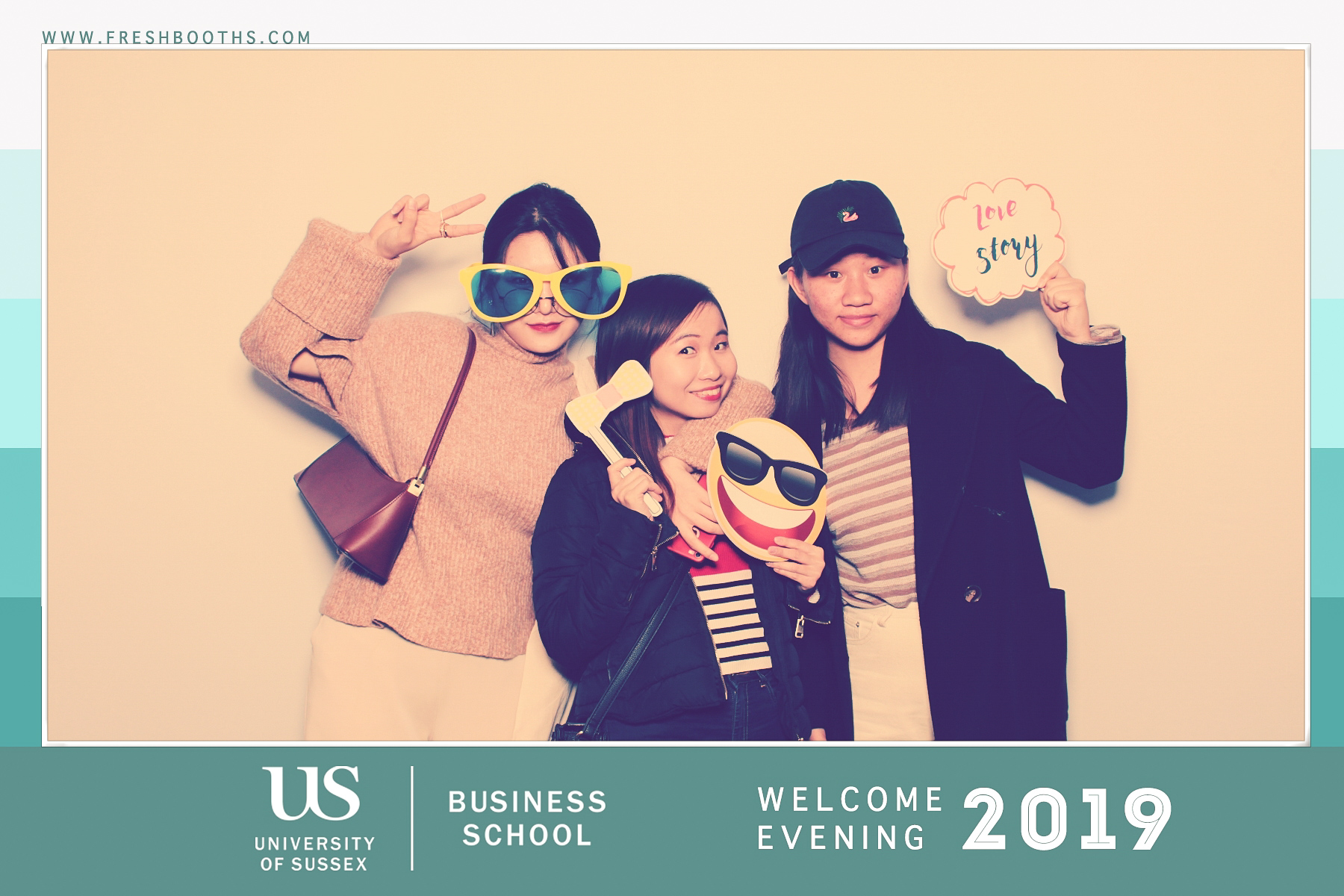 Business School Welcome Event 2019 - Classic Open Booth | View more photos from the event at gallery.freshbooths.com/u/FreshBooths/Business-School-Welcome-Event-2019-Classic-Open-Booth
