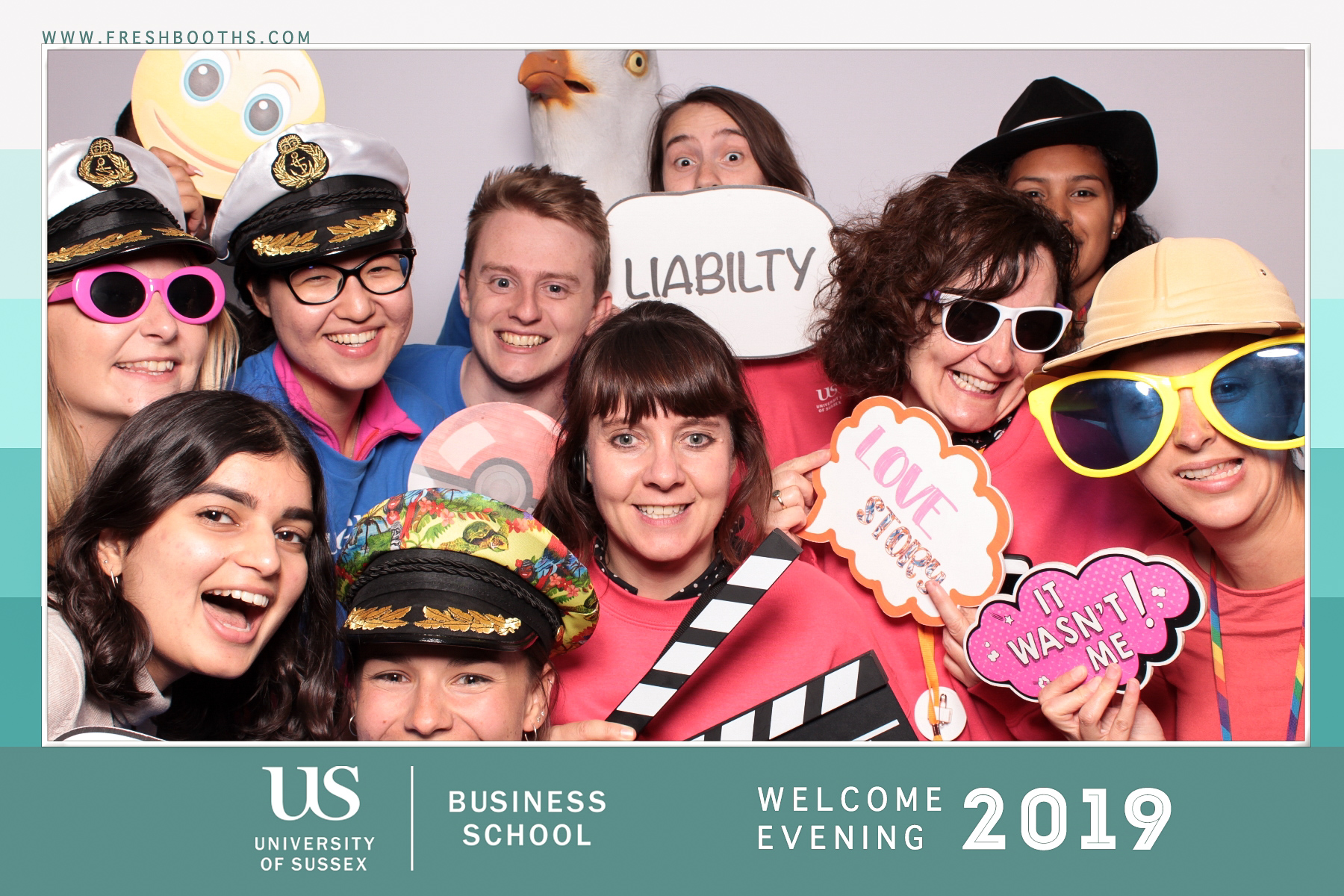 Business School Welcome Event 2019 - Classic Open Booth | View more photos from the event at gallery.freshbooths.com/u/FreshBooths/Business-School-Welcome-Event-2019-Classic-Open-Booth