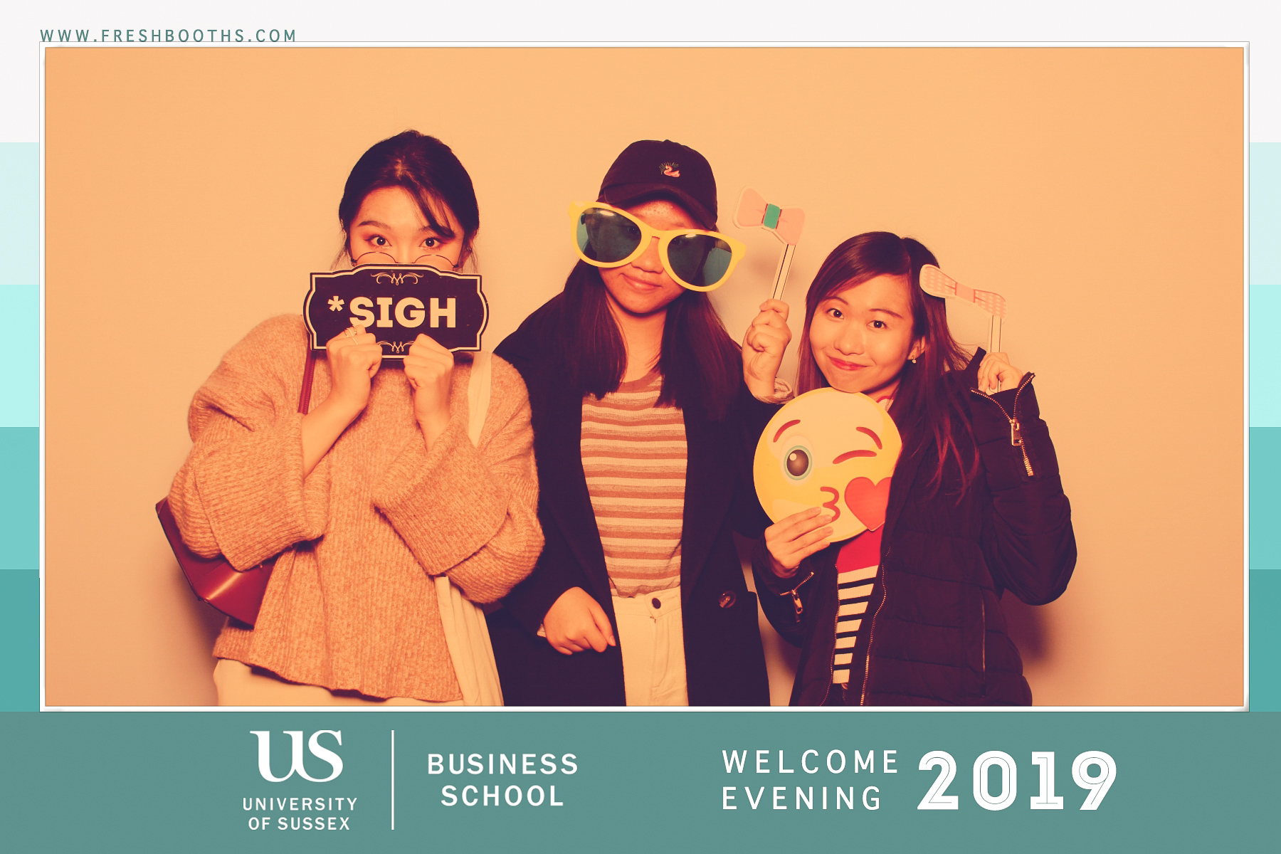 Business School Welcome Event 2019 - Classic Open Booth | View more photos from the event at gallery.freshbooths.com/u/FreshBooths/Business-School-Welcome-Event-2019-Classic-Open-Booth