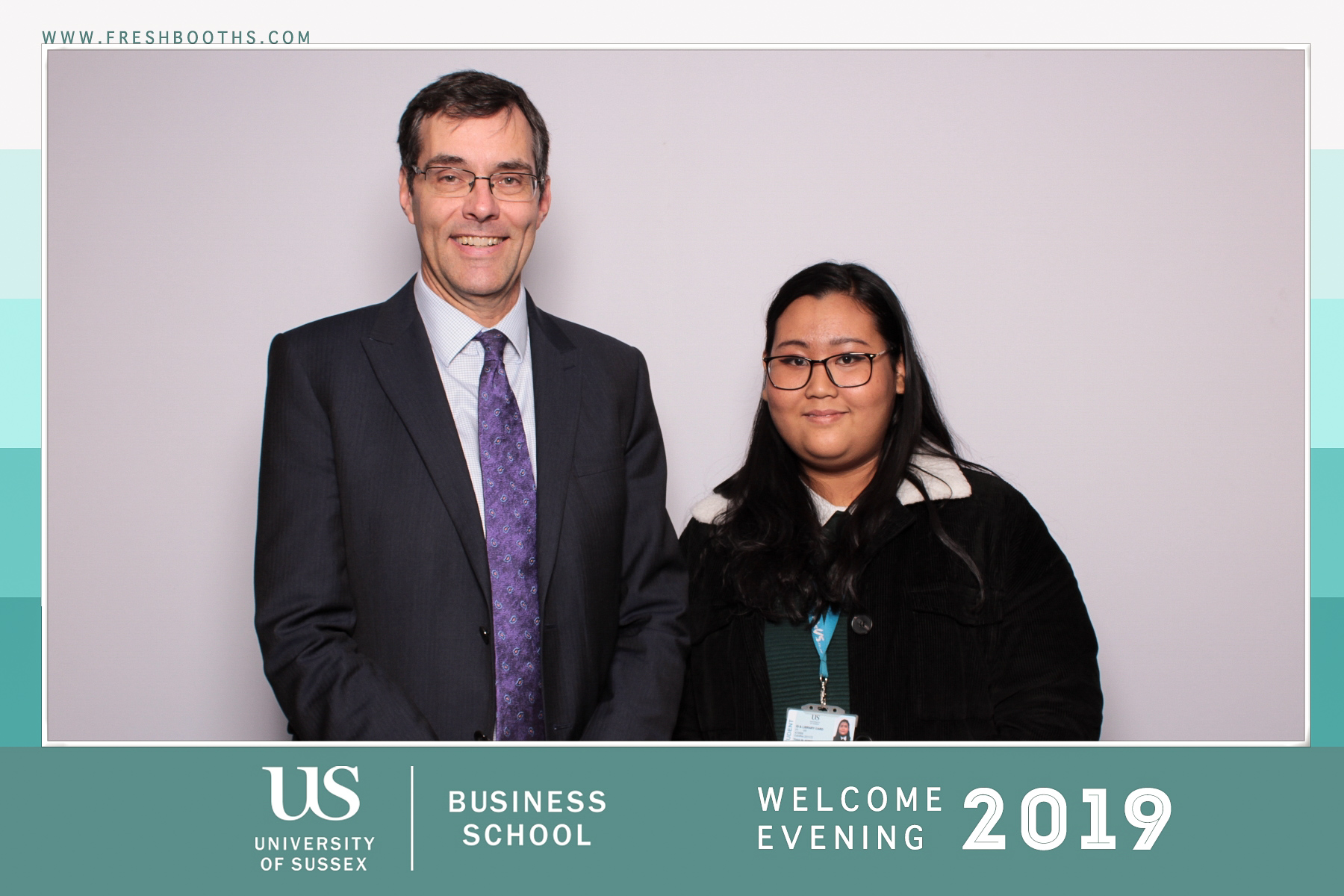 Business School Welcome Event 2019 - Classic Open Booth | View more photos from the event at gallery.freshbooths.com/u/FreshBooths/Business-School-Welcome-Event-2019-Classic-Open-Booth