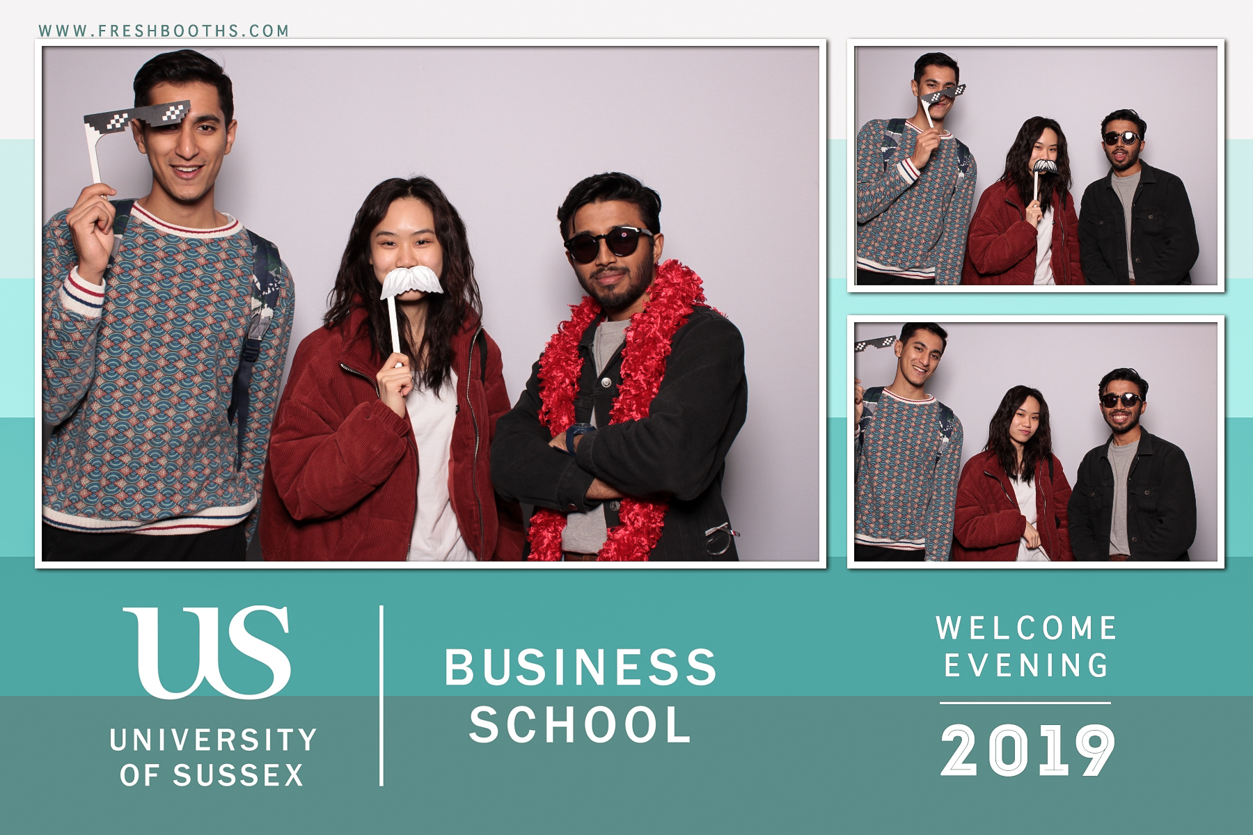 Business School Welcome Event 2019 - Classic Open Booth | View more photos from the event at gallery.freshbooths.com/u/FreshBooths/Business-School-Welcome-Event-2019-Classic-Open-Booth