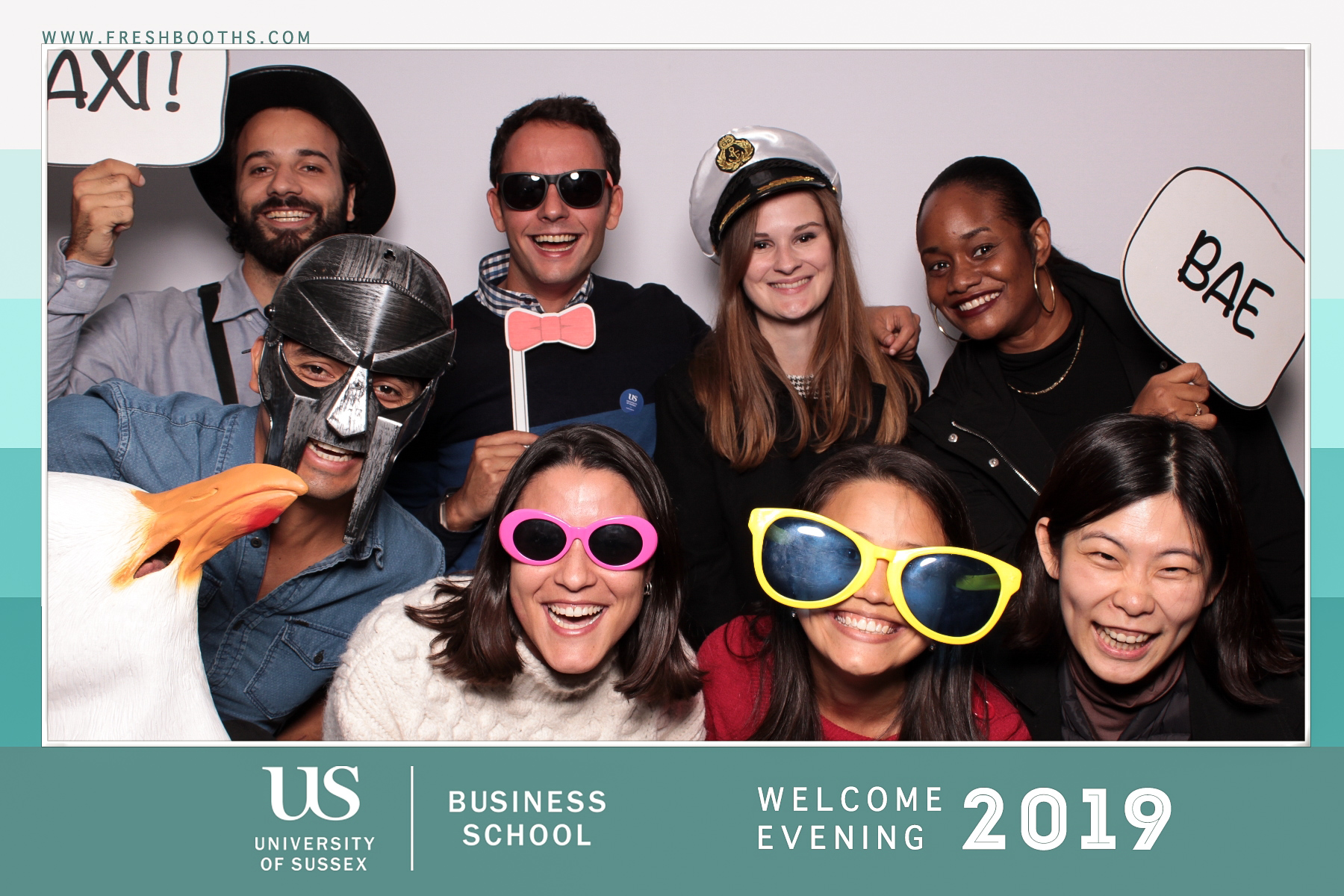 Business School Welcome Event 2019 - Classic Open Booth | View more photos from the event at gallery.freshbooths.com/u/FreshBooths/Business-School-Welcome-Event-2019-Classic-Open-Booth