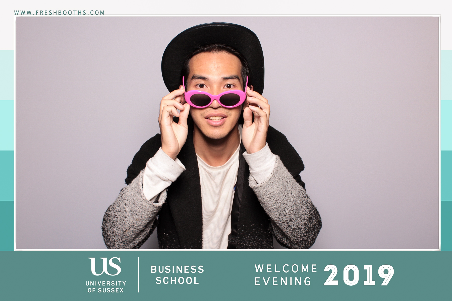 Business School Welcome Event 2019 - Classic Open Booth | View more photos from the event at gallery.freshbooths.com/u/FreshBooths/Business-School-Welcome-Event-2019-Classic-Open-Booth