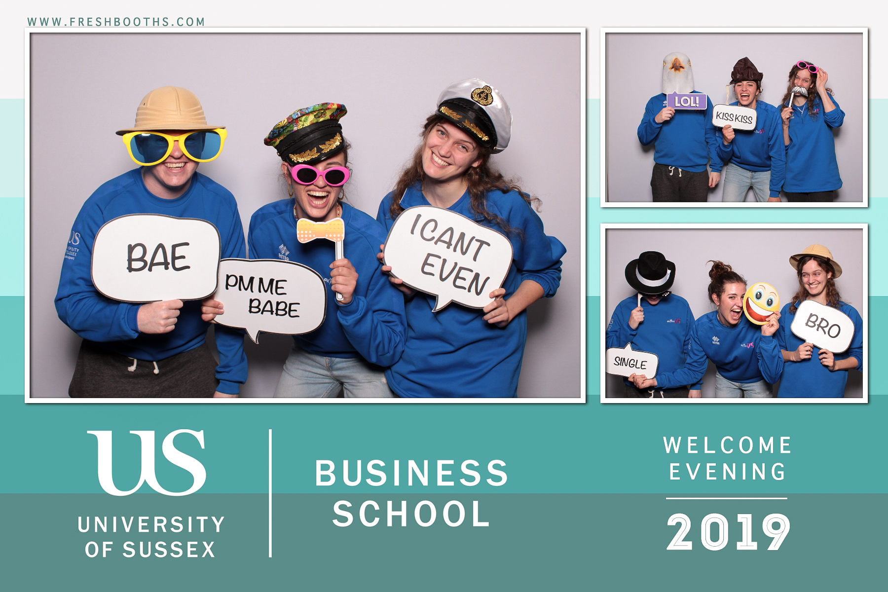 Business School Welcome Event 2019 - Classic Open Booth | View more photos from the event at gallery.freshbooths.com/u/FreshBooths/Business-School-Welcome-Event-2019-Classic-Open-Booth
