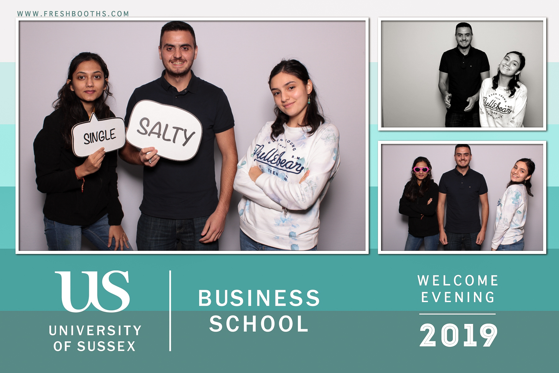Business School Welcome Event 2019 - Classic Open Booth | View more photos from the event at gallery.freshbooths.com/u/FreshBooths/Business-School-Welcome-Event-2019-Classic-Open-Booth