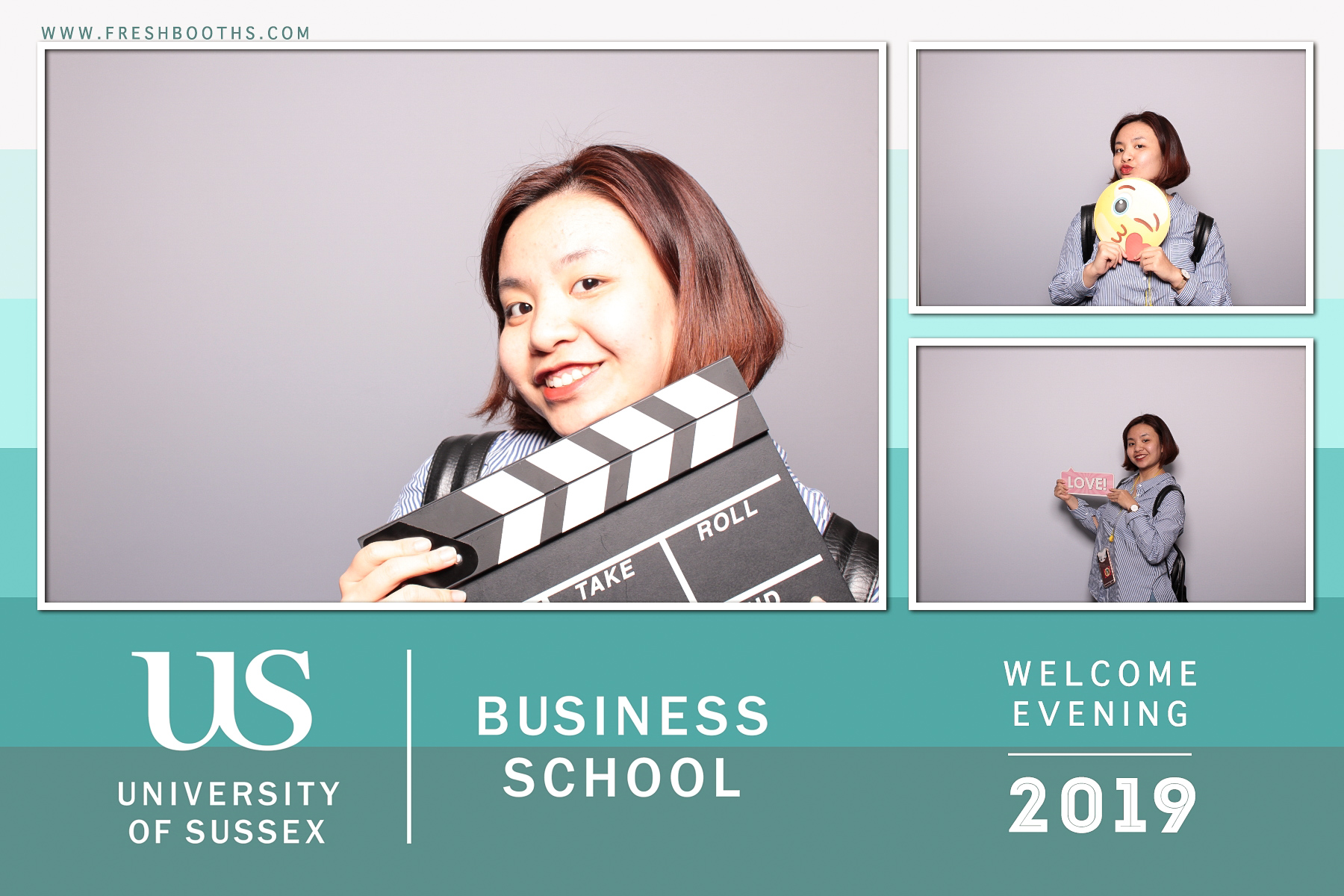 Business School Welcome Event 2019 - Classic Open Booth | View more photos from the event at gallery.freshbooths.com/u/FreshBooths/Business-School-Welcome-Event-2019-Classic-Open-Booth