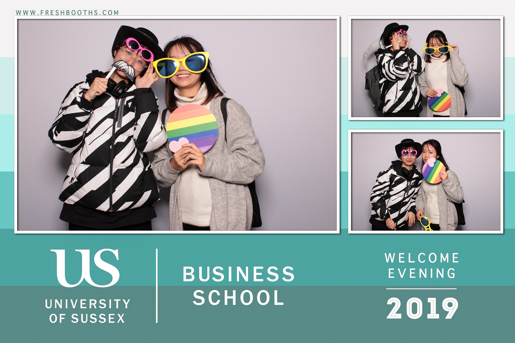 Business School Welcome Event 2019 - Classic Open Booth | View more photos from the event at gallery.freshbooths.com/u/FreshBooths/Business-School-Welcome-Event-2019-Classic-Open-Booth
