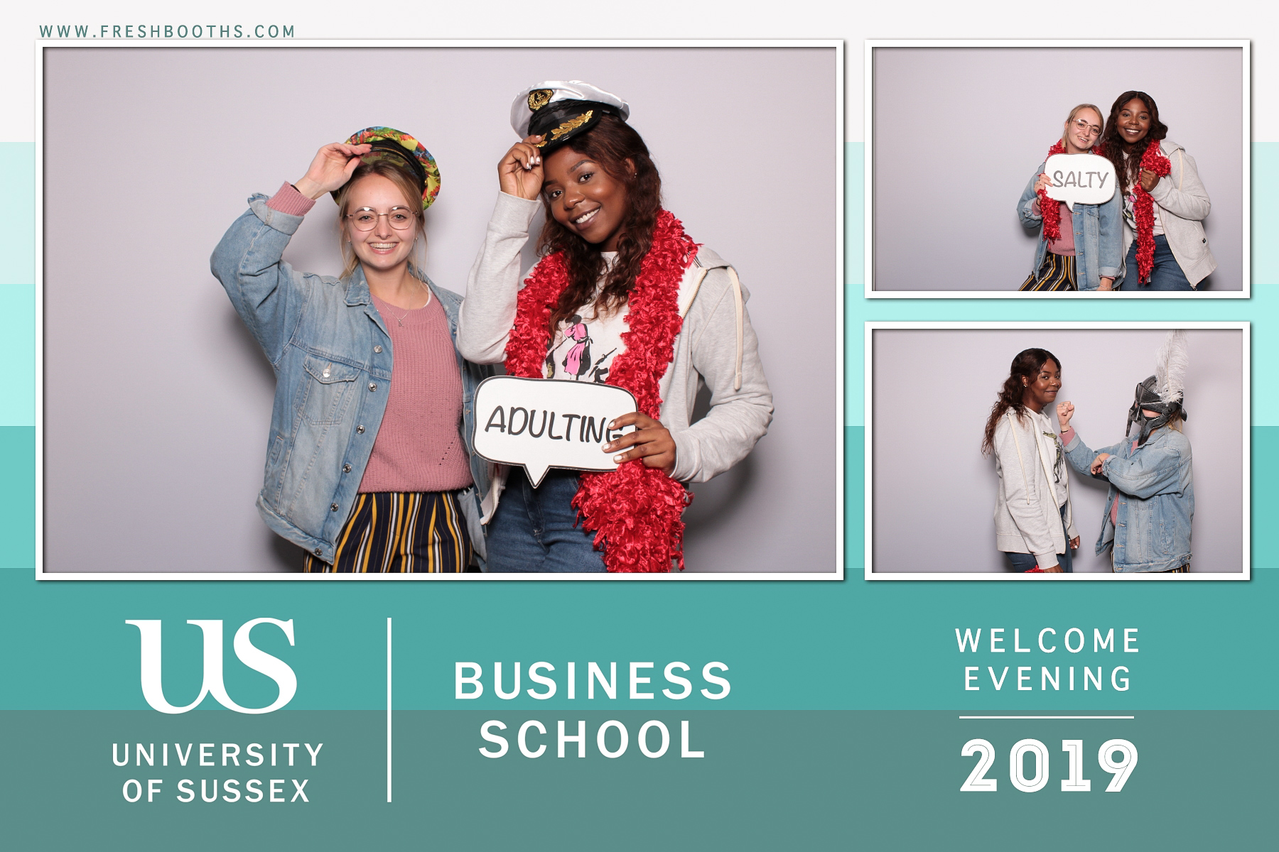 Business School Welcome Event 2019 - Classic Open Booth | View more photos from the event at gallery.freshbooths.com/u/FreshBooths/Business-School-Welcome-Event-2019-Classic-Open-Booth