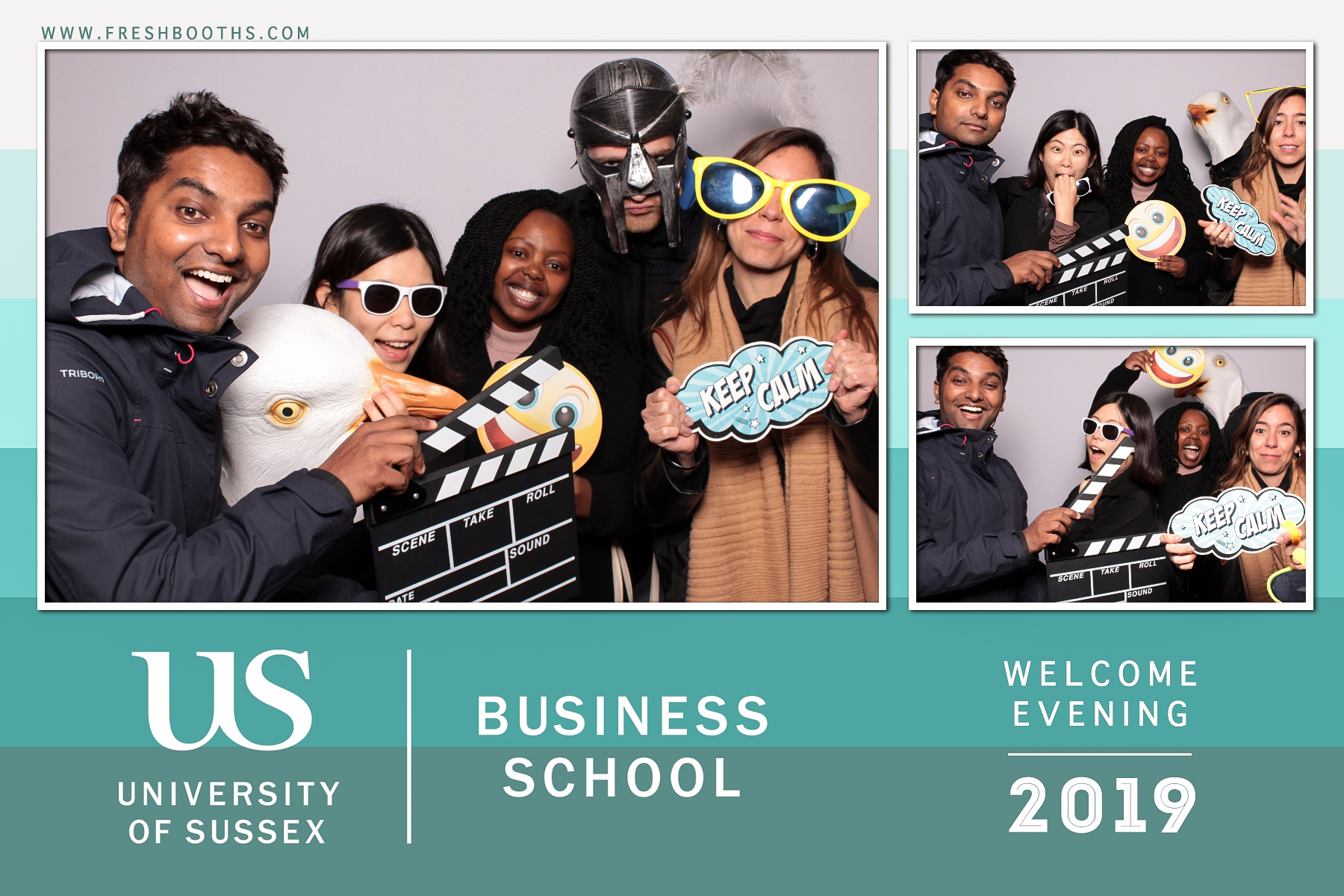 Business School Welcome Event 2019 - Classic Open Booth | View more photos from the event at gallery.freshbooths.com/u/FreshBooths/Business-School-Welcome-Event-2019-Classic-Open-Booth
