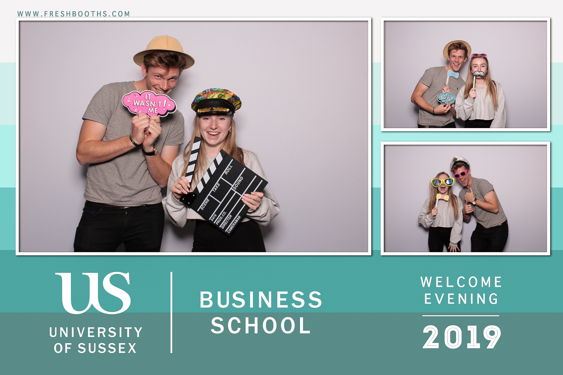 Business School Welcome Event 2019 - Classic Open Booth | View more photos from the event at gallery.freshbooths.com/u/FreshBooths/Business-School-Welcome-Event-2019-Classic-Open-Booth