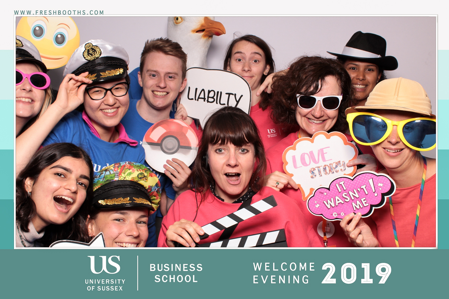 Business School Welcome Event 2019 - Classic Open Booth | View more photos from the event at gallery.freshbooths.com/u/FreshBooths/Business-School-Welcome-Event-2019-Classic-Open-Booth