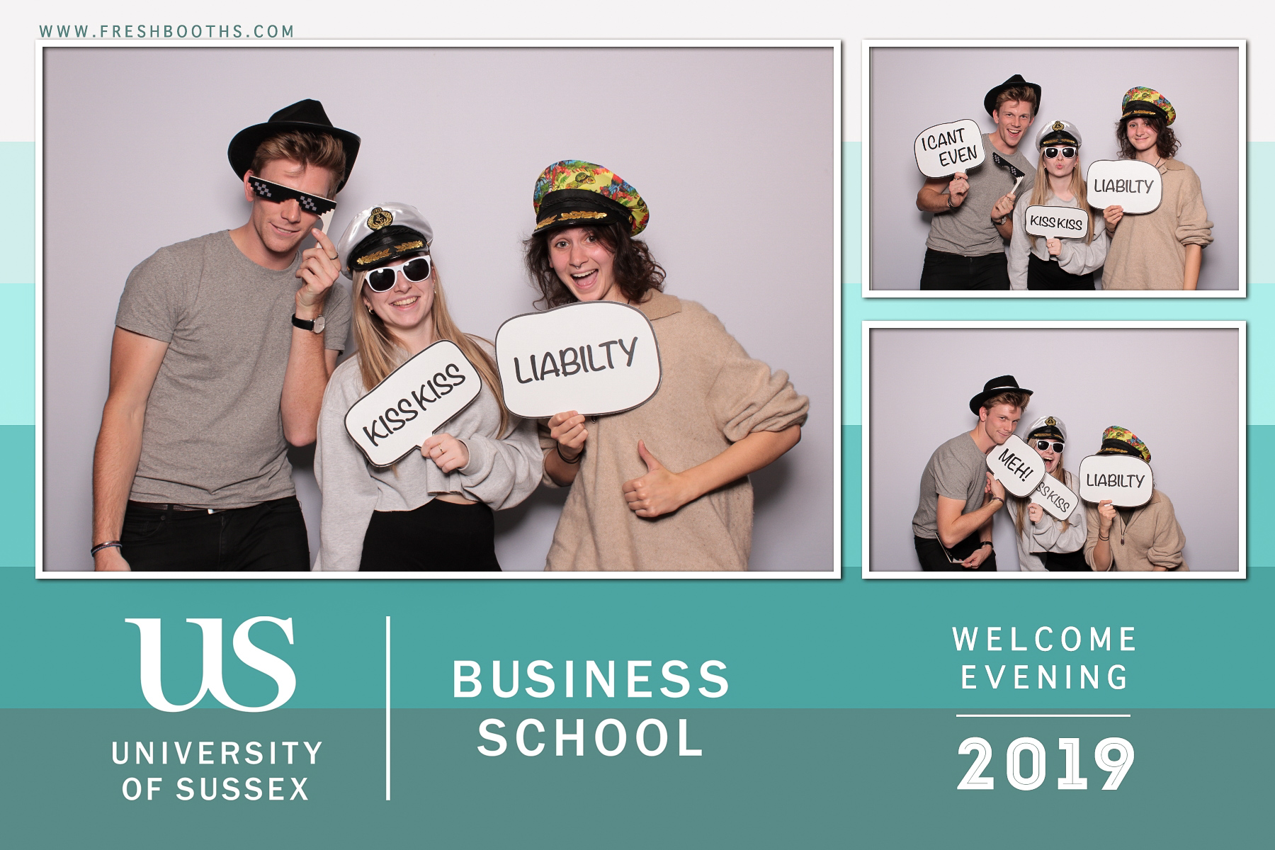 Business School Welcome Event 2019 - Classic Open Booth | View more photos from the event at gallery.freshbooths.com/u/FreshBooths/Business-School-Welcome-Event-2019-Classic-Open-Booth