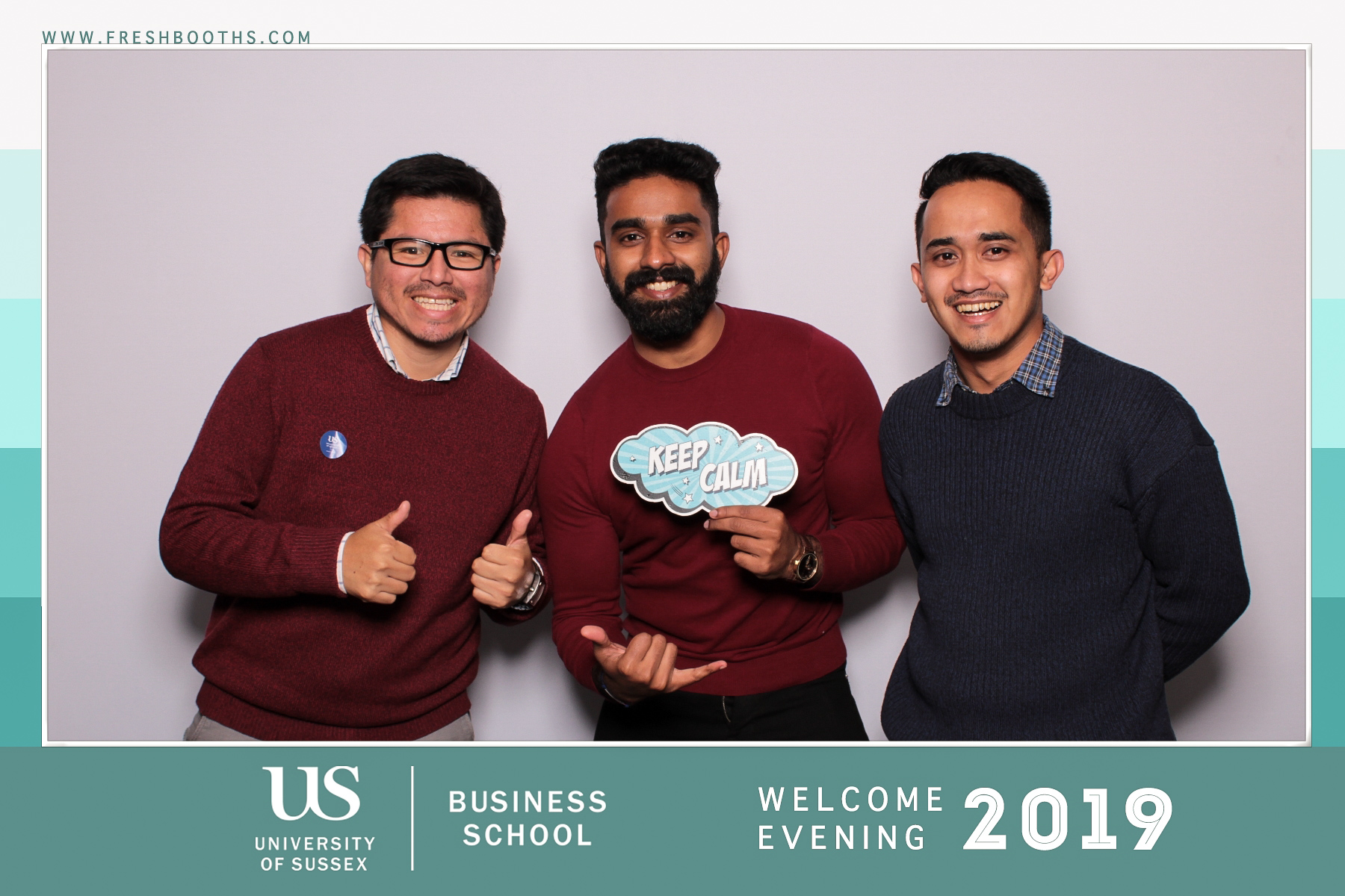 Business School Welcome Event 2019 - Classic Open Booth | View more photos from the event at gallery.freshbooths.com/u/FreshBooths/Business-School-Welcome-Event-2019-Classic-Open-Booth