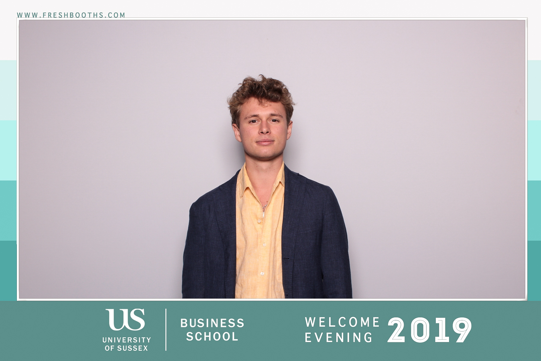 Business School Welcome Event 2019 - Classic Open Booth | View more photos from the event at gallery.freshbooths.com/u/FreshBooths/Business-School-Welcome-Event-2019-Classic-Open-Booth