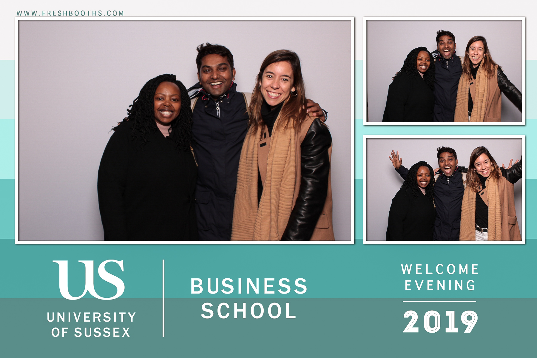 Business School Welcome Event 2019 - Classic Open Booth | View more photos from the event at gallery.freshbooths.com/u/FreshBooths/Business-School-Welcome-Event-2019-Classic-Open-Booth
