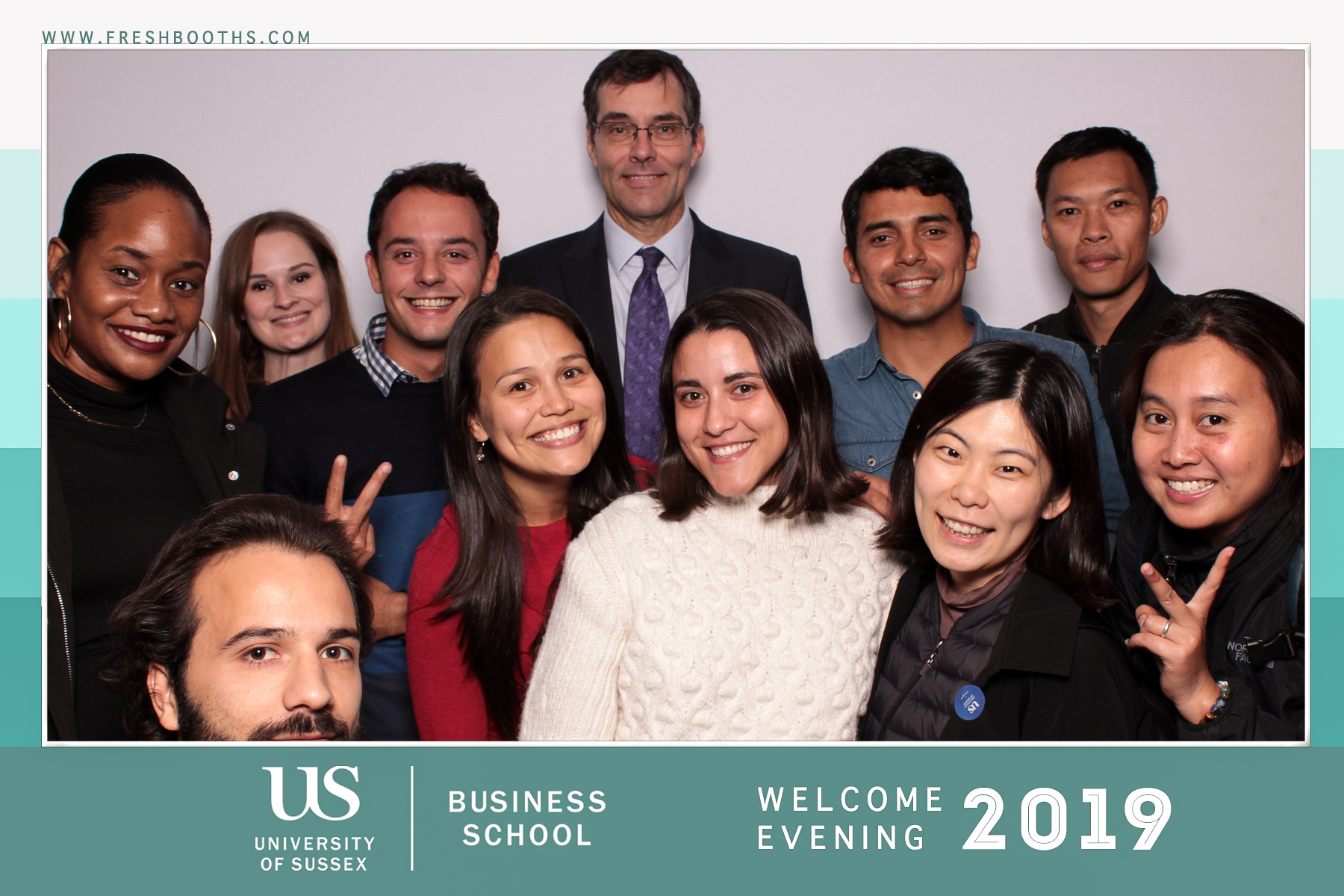 Business School Welcome Event 2019 - Classic Open Booth | View more photos from the event at gallery.freshbooths.com/u/FreshBooths/Business-School-Welcome-Event-2019-Classic-Open-Booth