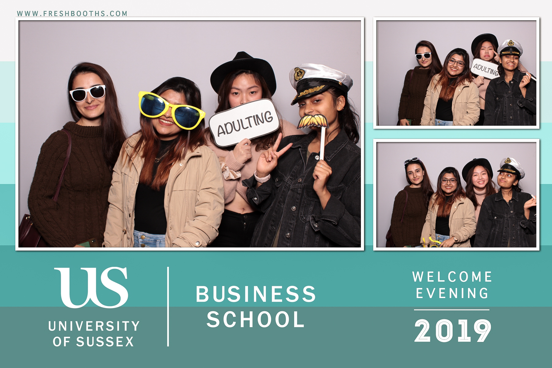 Business School Welcome Event 2019 - Classic Open Booth | View more photos from the event at gallery.freshbooths.com/u/FreshBooths/Business-School-Welcome-Event-2019-Classic-Open-Booth