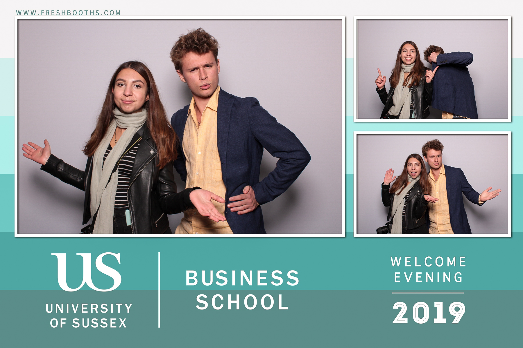 Business School Welcome Event 2019 - Classic Open Booth | View more photos from the event at gallery.freshbooths.com/u/FreshBooths/Business-School-Welcome-Event-2019-Classic-Open-Booth