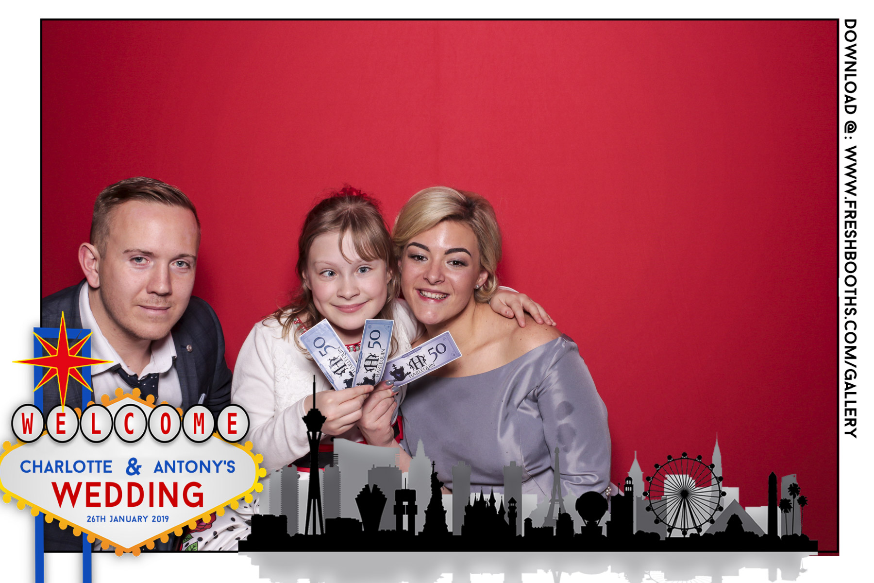 Charlotte & Antony's Wedding  | View more photos from the event at gallery.freshbooths.com/u/FreshBooths/Charlotte-Antonys-Wedding