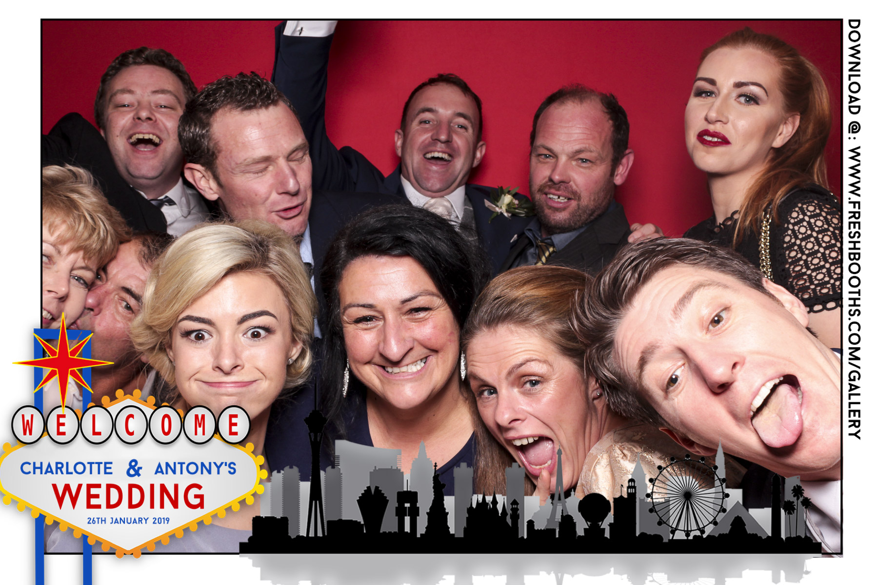 Charlotte & Antony's Wedding  | View more photos from the event at gallery.freshbooths.com/u/FreshBooths/Charlotte-Antonys-Wedding