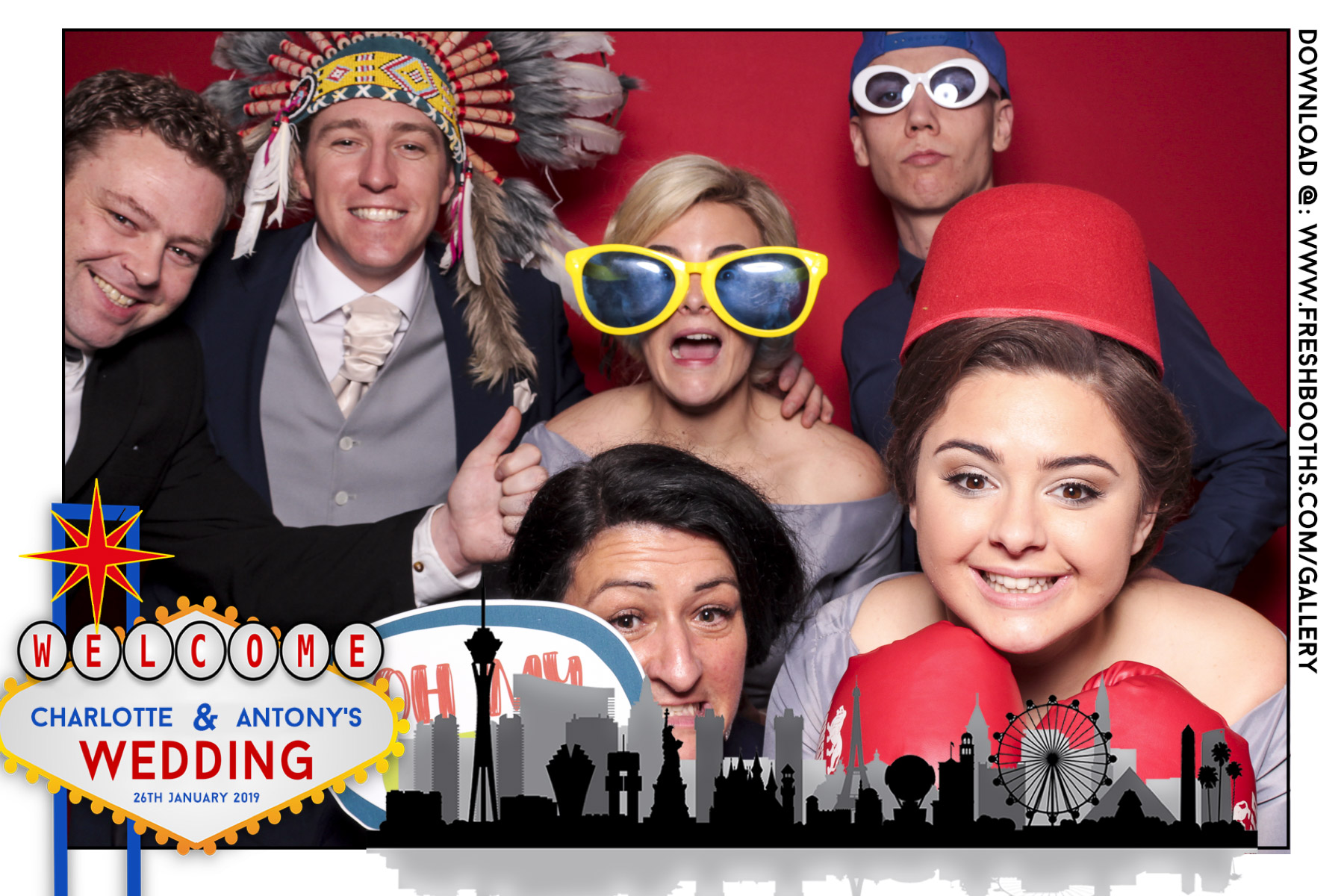 Charlotte & Antony's Wedding  | View more photos from the event at gallery.freshbooths.com/u/FreshBooths/Charlotte-Antonys-Wedding