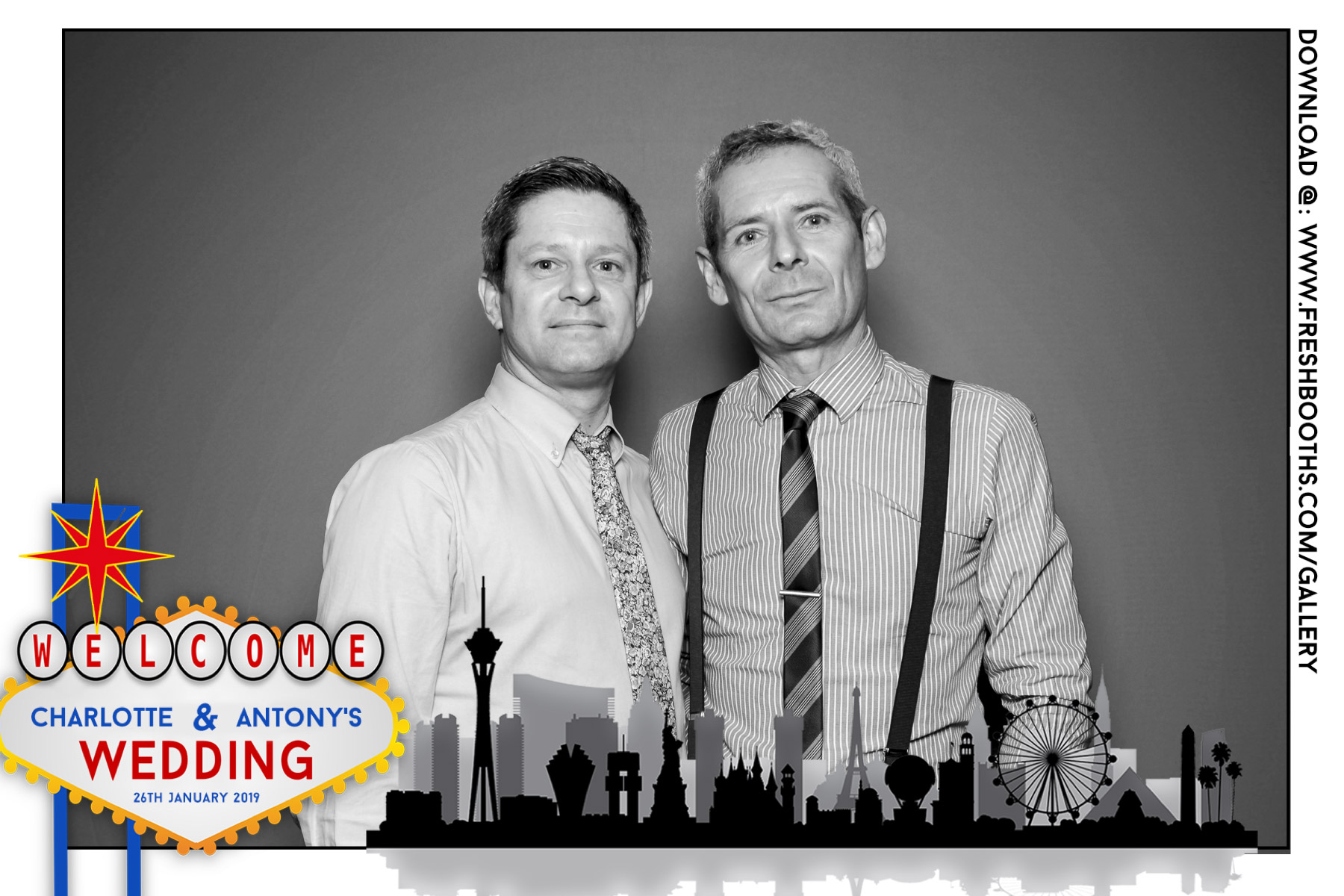 Charlotte & Antony's Wedding  | View more photos from the event at gallery.freshbooths.com/u/FreshBooths/Charlotte-Antonys-Wedding