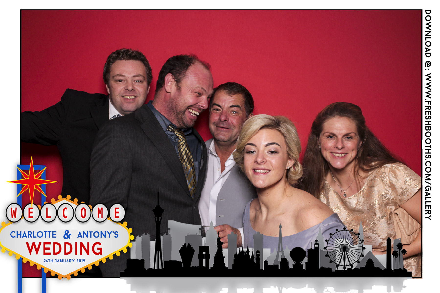 Charlotte & Antony's Wedding  | View more photos from the event at gallery.freshbooths.com/u/FreshBooths/Charlotte-Antonys-Wedding