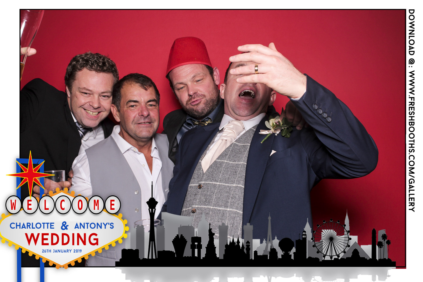 Charlotte & Antony's Wedding  | View more photos from the event at gallery.freshbooths.com/u/FreshBooths/Charlotte-Antonys-Wedding