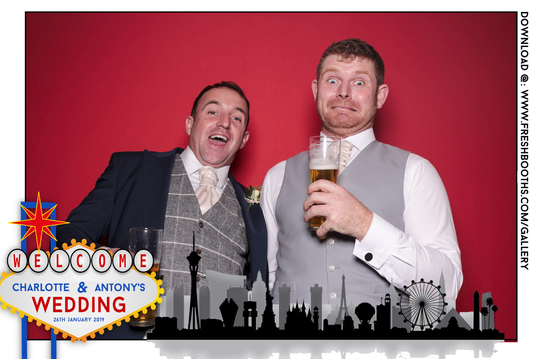 Charlotte & Antony's Wedding  | View more photos from the event at gallery.freshbooths.com/u/FreshBooths/Charlotte-Antonys-Wedding