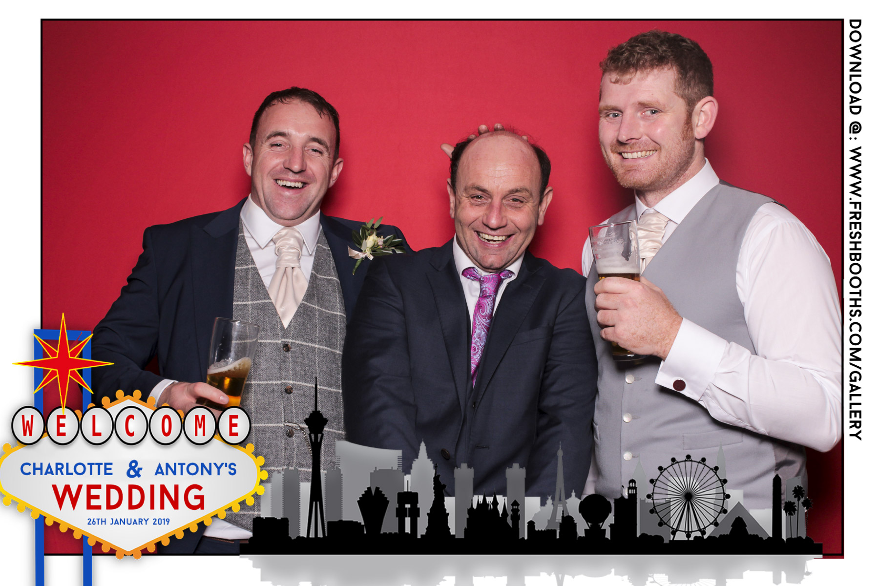 Charlotte & Antony's Wedding  | View more photos from the event at gallery.freshbooths.com/u/FreshBooths/Charlotte-Antonys-Wedding