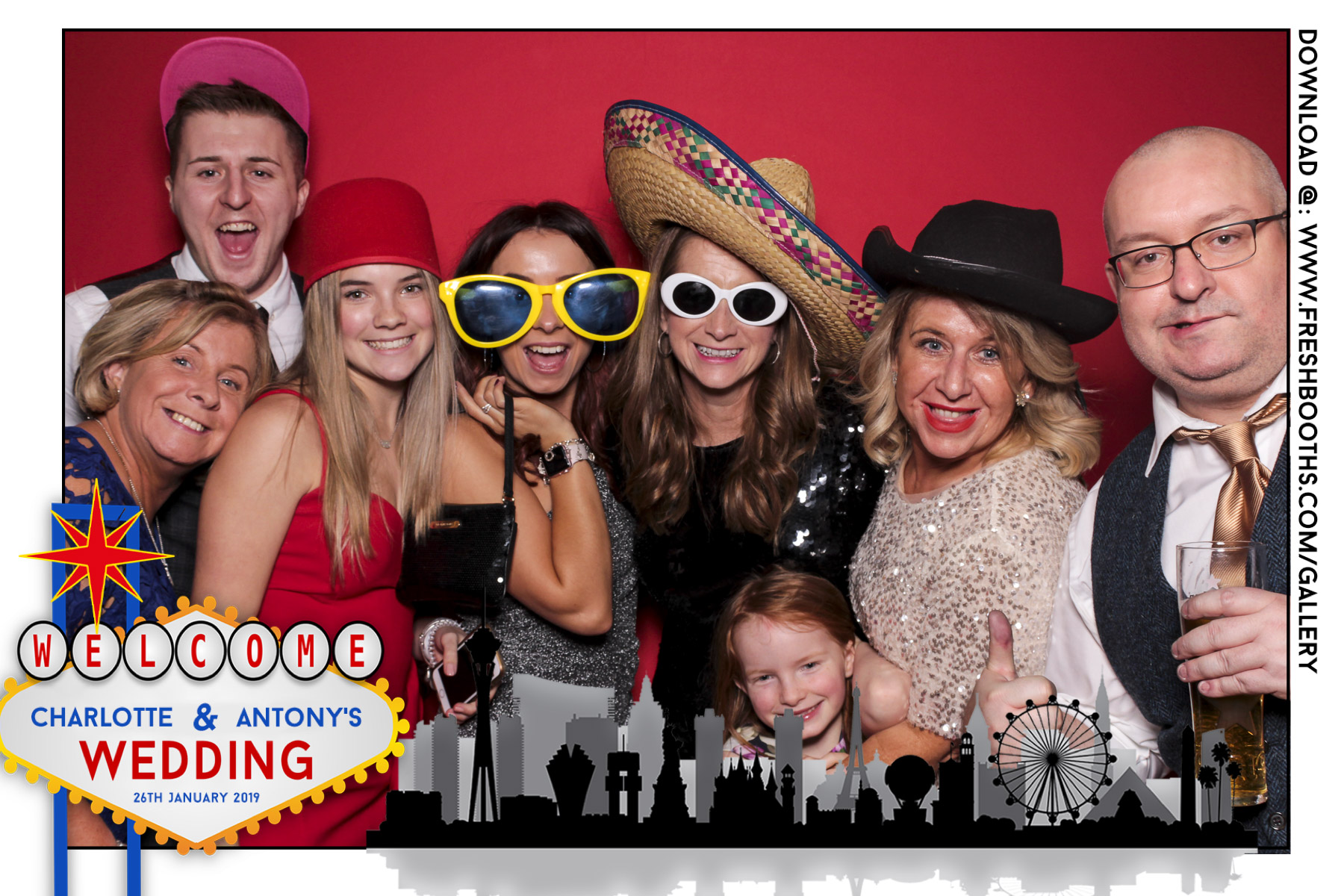 Charlotte & Antony's Wedding  | View more photos from the event at gallery.freshbooths.com/u/FreshBooths/Charlotte-Antonys-Wedding