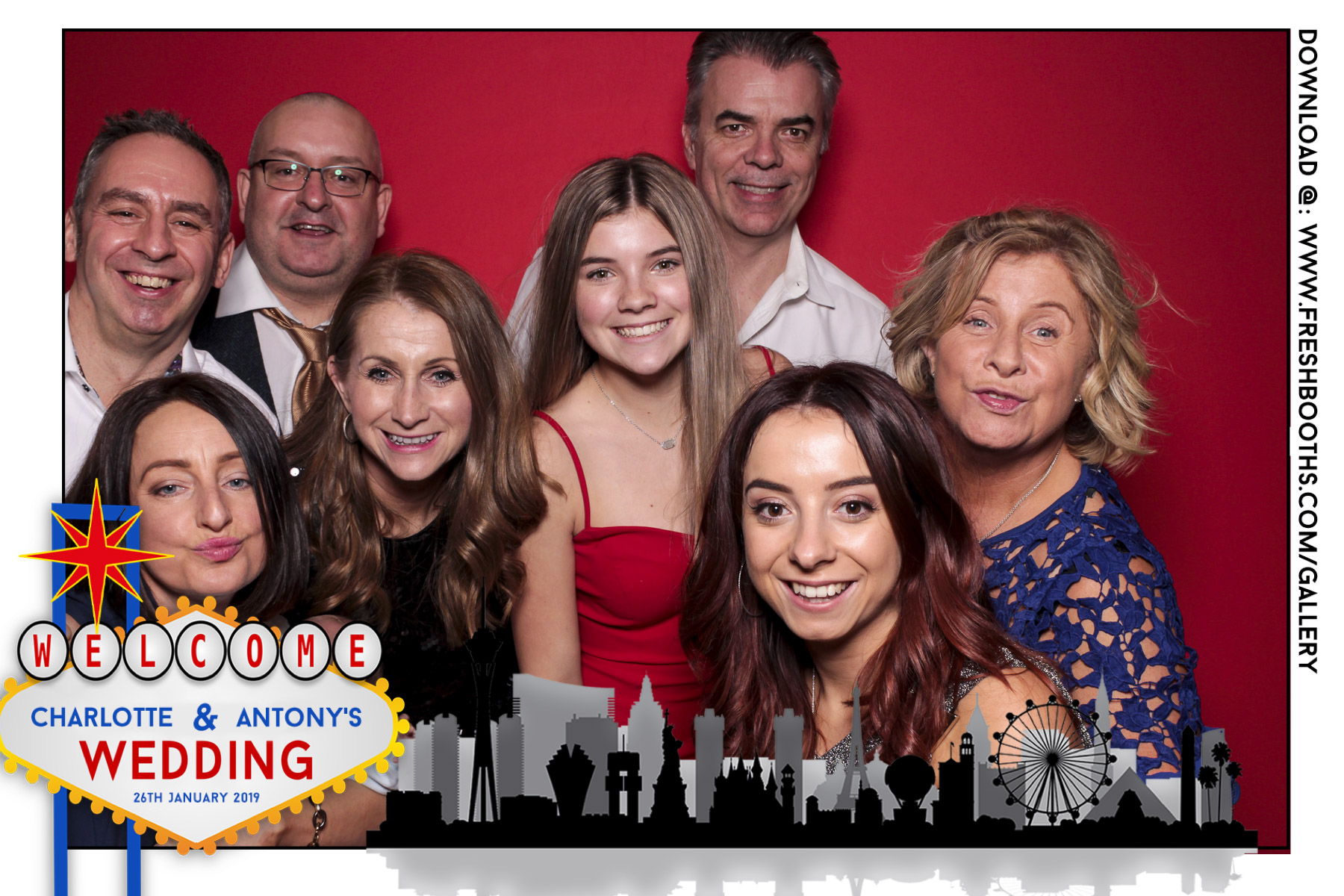 Charlotte & Antony's Wedding  | View more photos from the event at gallery.freshbooths.com/u/FreshBooths/Charlotte-Antonys-Wedding