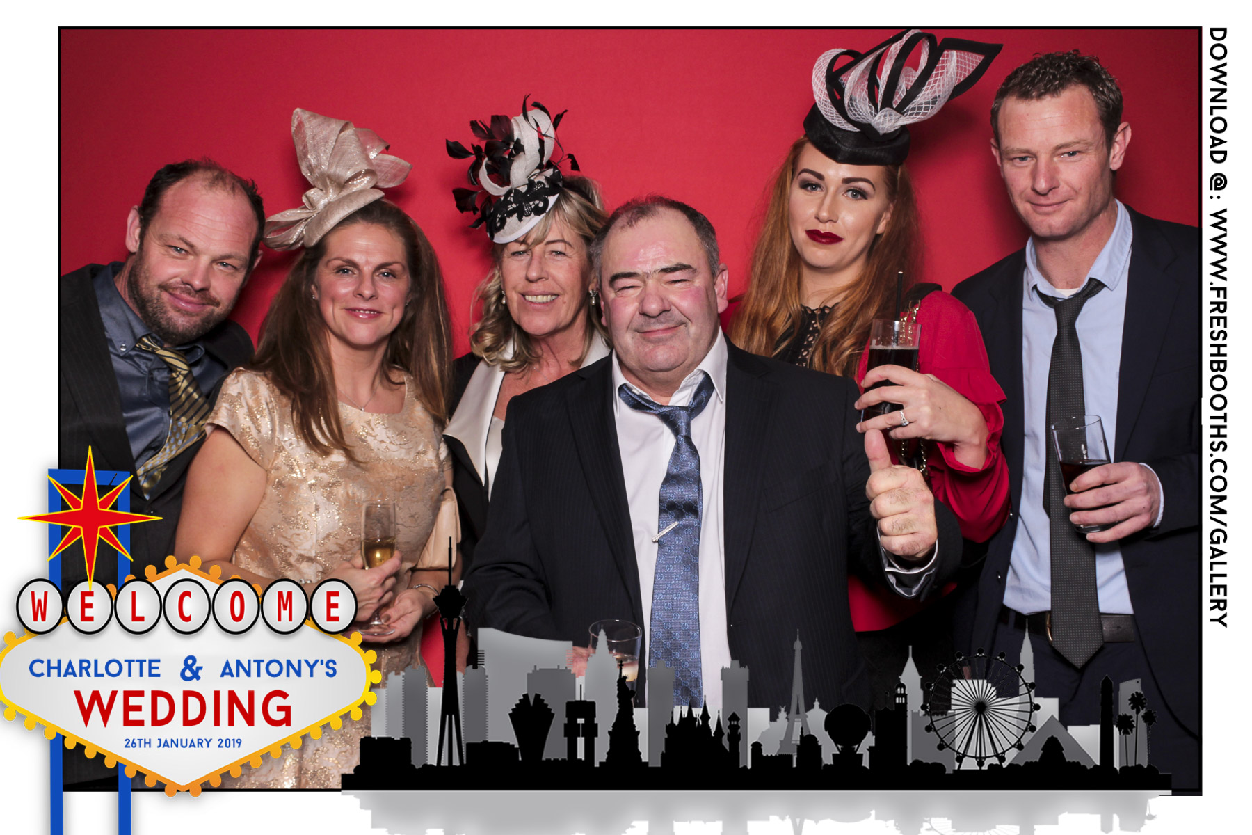 Charlotte & Antony's Wedding  | View more photos from the event at gallery.freshbooths.com/u/FreshBooths/Charlotte-Antonys-Wedding