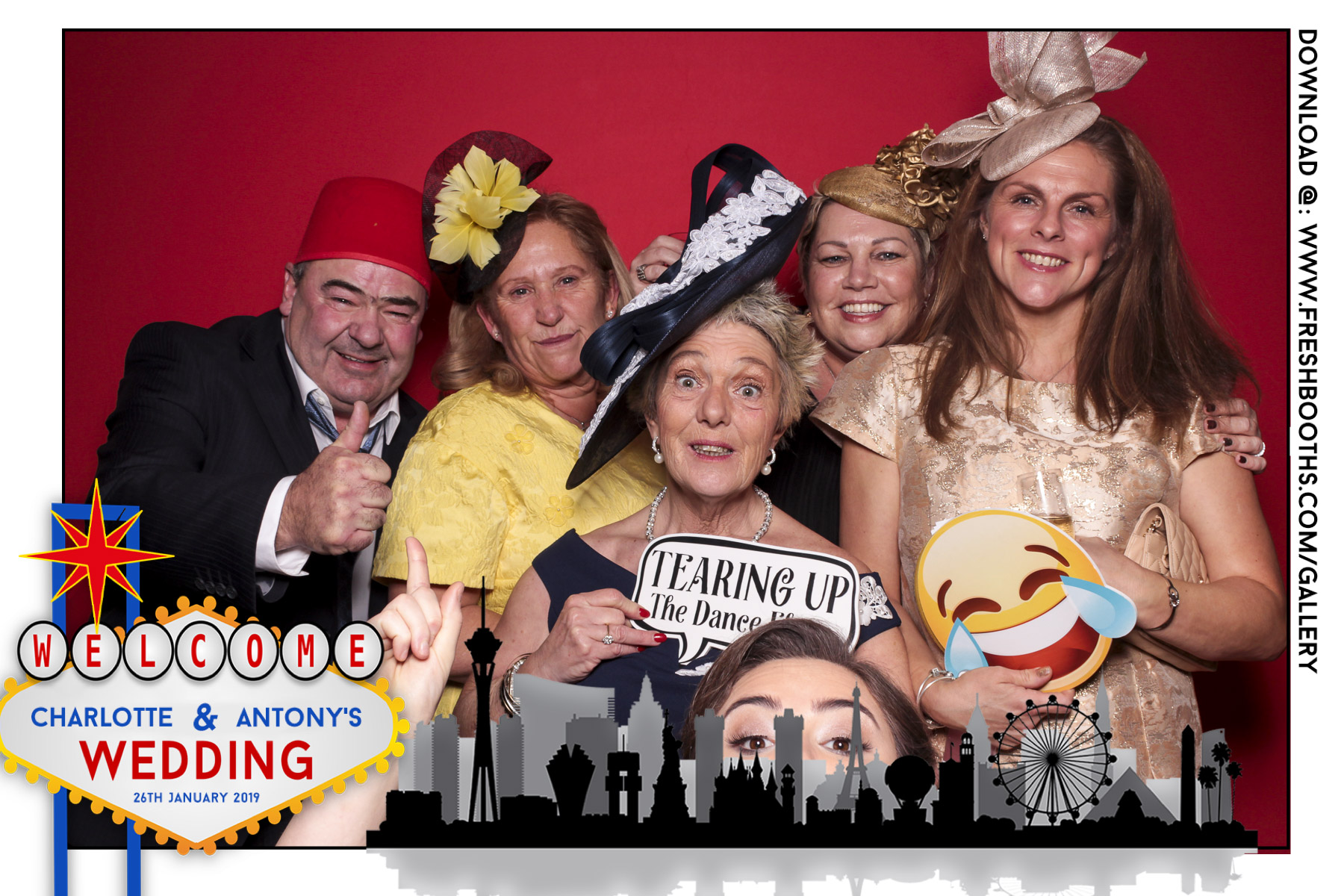 Charlotte & Antony's Wedding  | View more photos from the event at gallery.freshbooths.com/u/FreshBooths/Charlotte-Antonys-Wedding