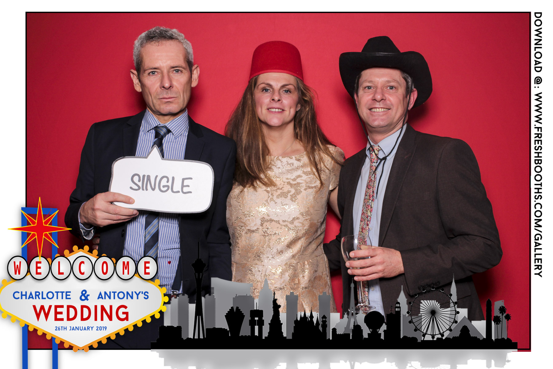 Charlotte & Antony's Wedding  | View more photos from the event at gallery.freshbooths.com/u/FreshBooths/Charlotte-Antonys-Wedding