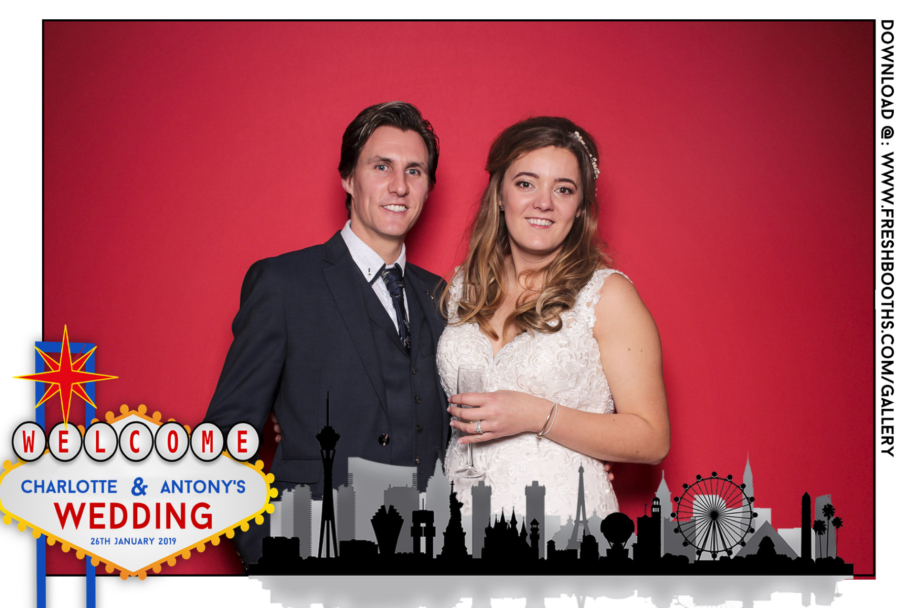Charlotte & Antony's Wedding  | View more photos from the event at gallery.freshbooths.com/u/FreshBooths/Charlotte-Antonys-Wedding