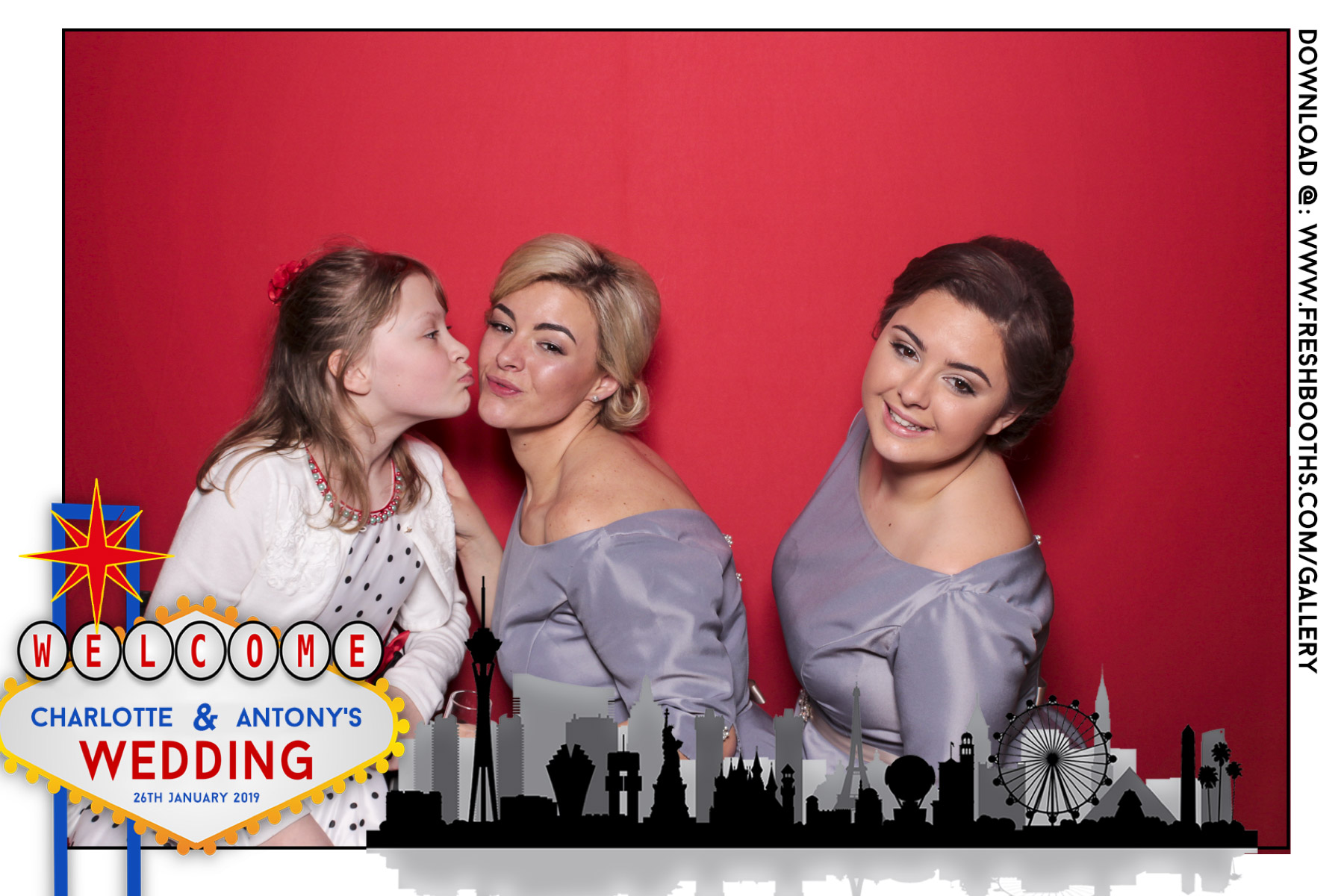 Charlotte & Antony's Wedding  | View more photos from the event at gallery.freshbooths.com/u/FreshBooths/Charlotte-Antonys-Wedding