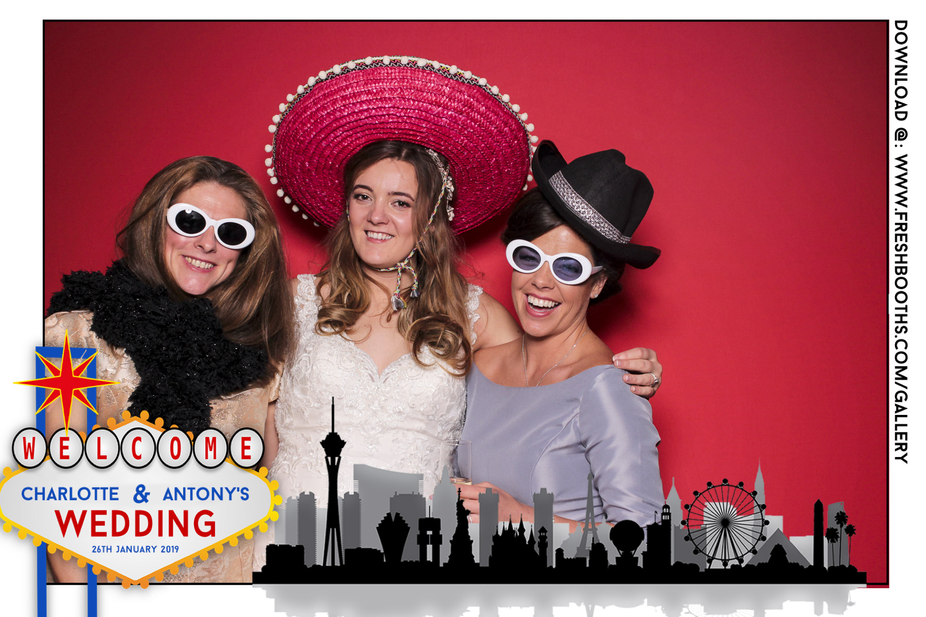 Charlotte & Antony's Wedding  | View more photos from the event at gallery.freshbooths.com/u/FreshBooths/Charlotte-Antonys-Wedding