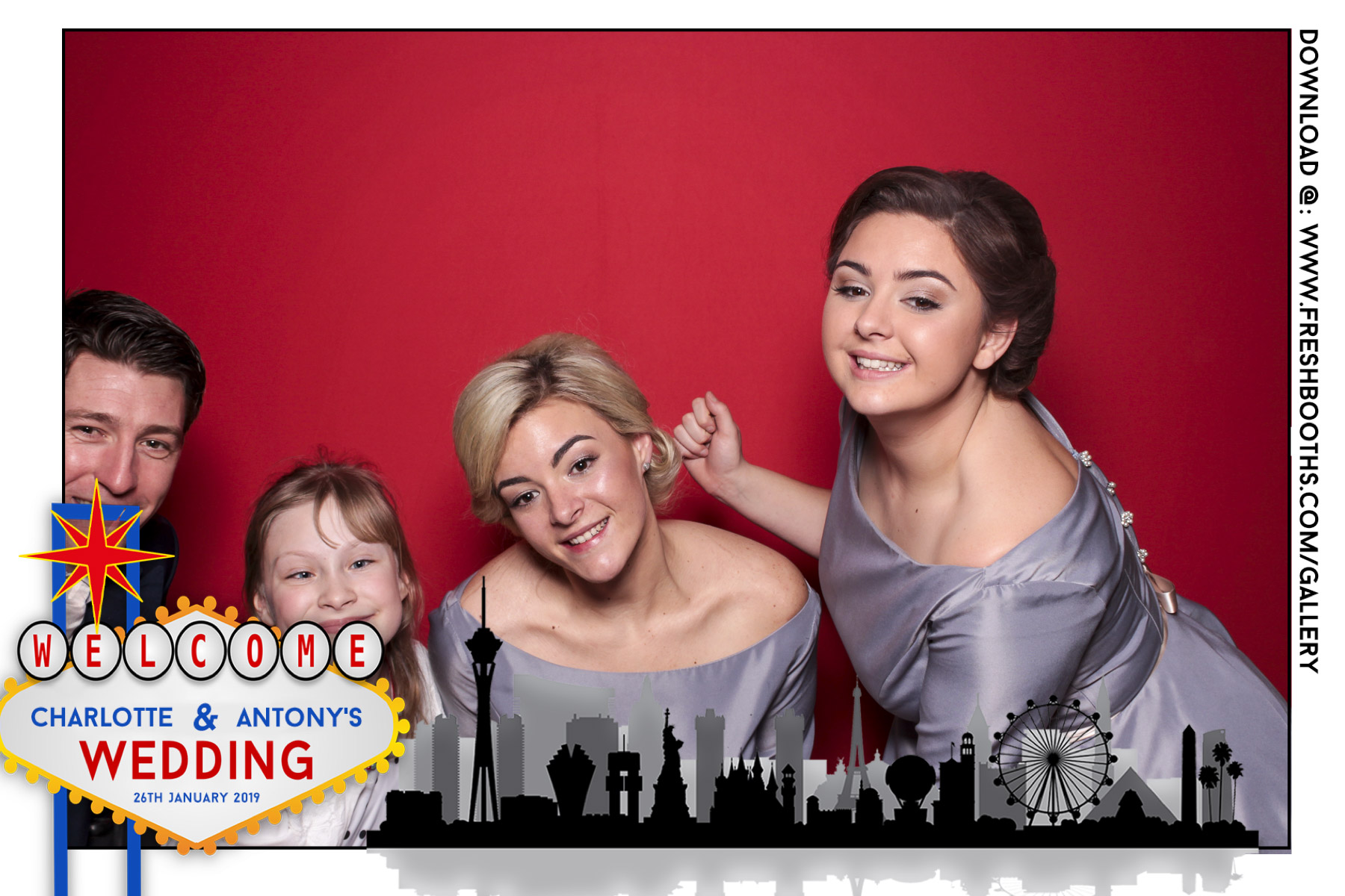 Charlotte & Antony's Wedding  | View more photos from the event at gallery.freshbooths.com/u/FreshBooths/Charlotte-Antonys-Wedding