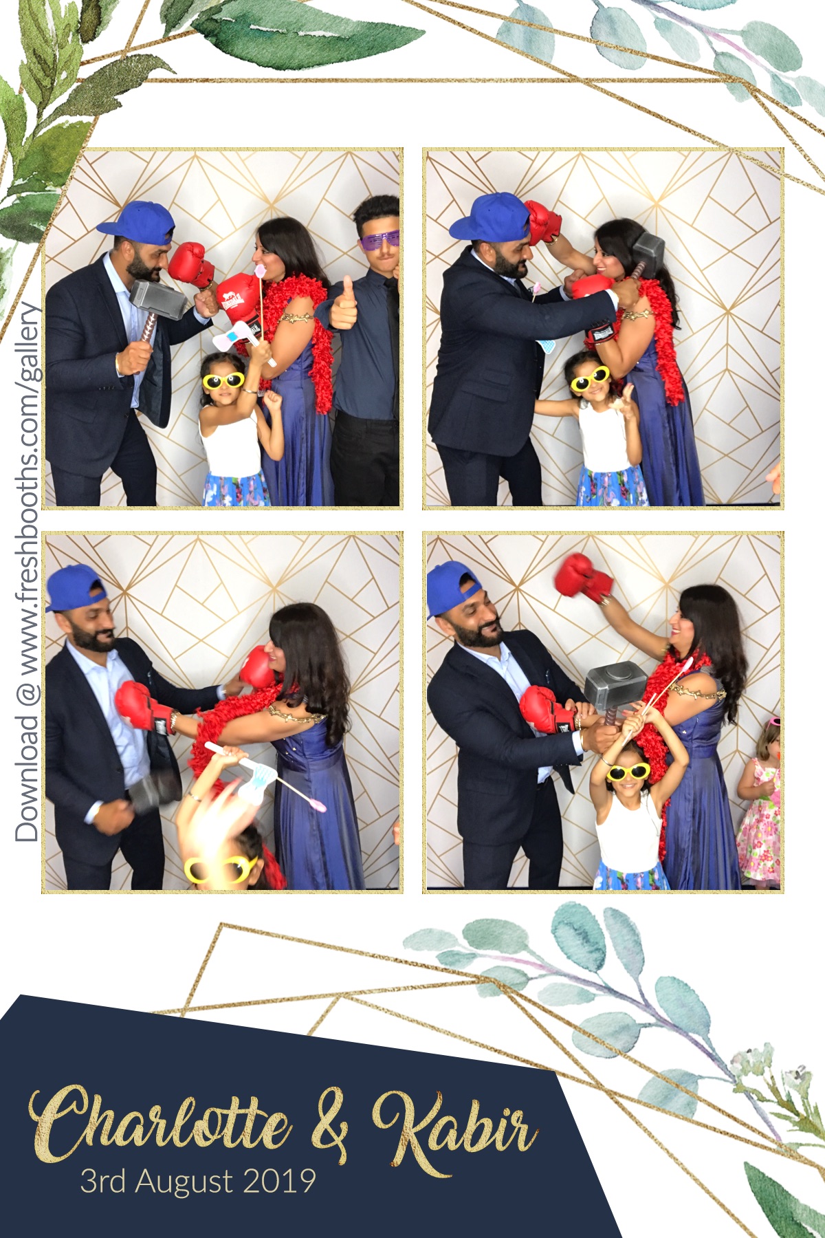 Charlotte & Kabir’s Wedding - GIF Station | View more photos from the event at gallery.freshbooths.com/u/FreshBooths/Charlotte-Kabir’s-Wedding-GIF-Station