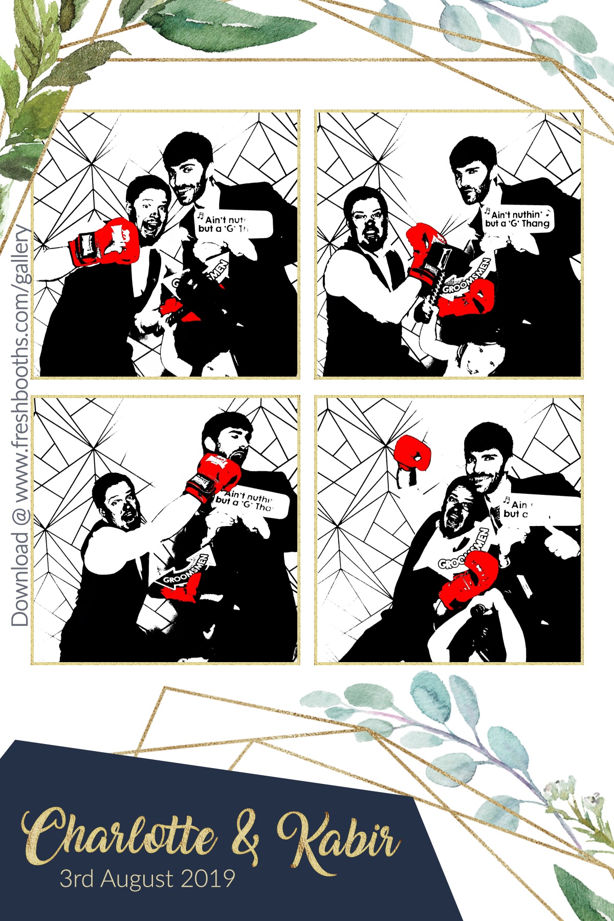 Charlotte & Kabir’s Wedding - GIF Station | View more photos from the event at gallery.freshbooths.com/u/FreshBooths/Charlotte-Kabir’s-Wedding-GIF-Station