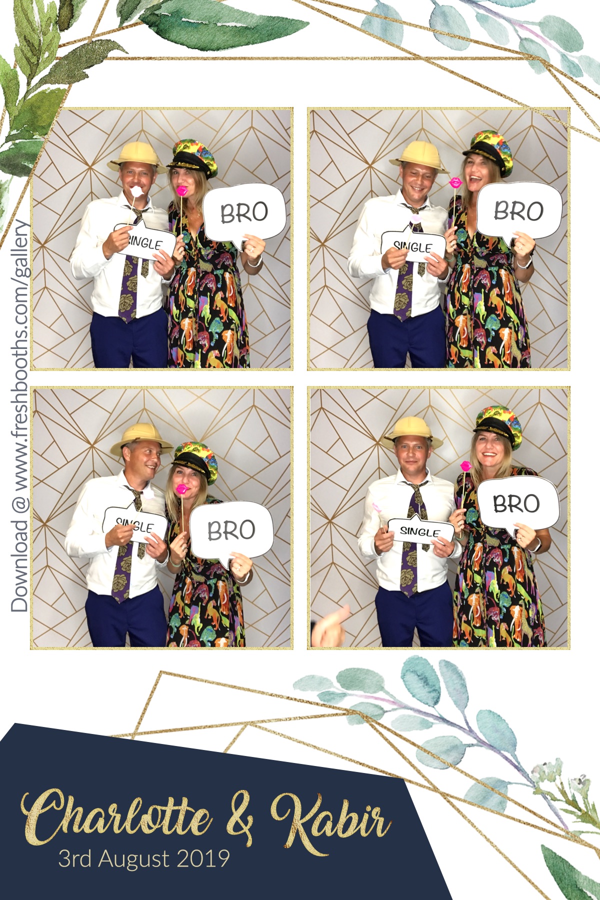 Charlotte & Kabir’s Wedding - GIF Station | View more photos from the event at gallery.freshbooths.com/u/FreshBooths/Charlotte-Kabir’s-Wedding-GIF-Station