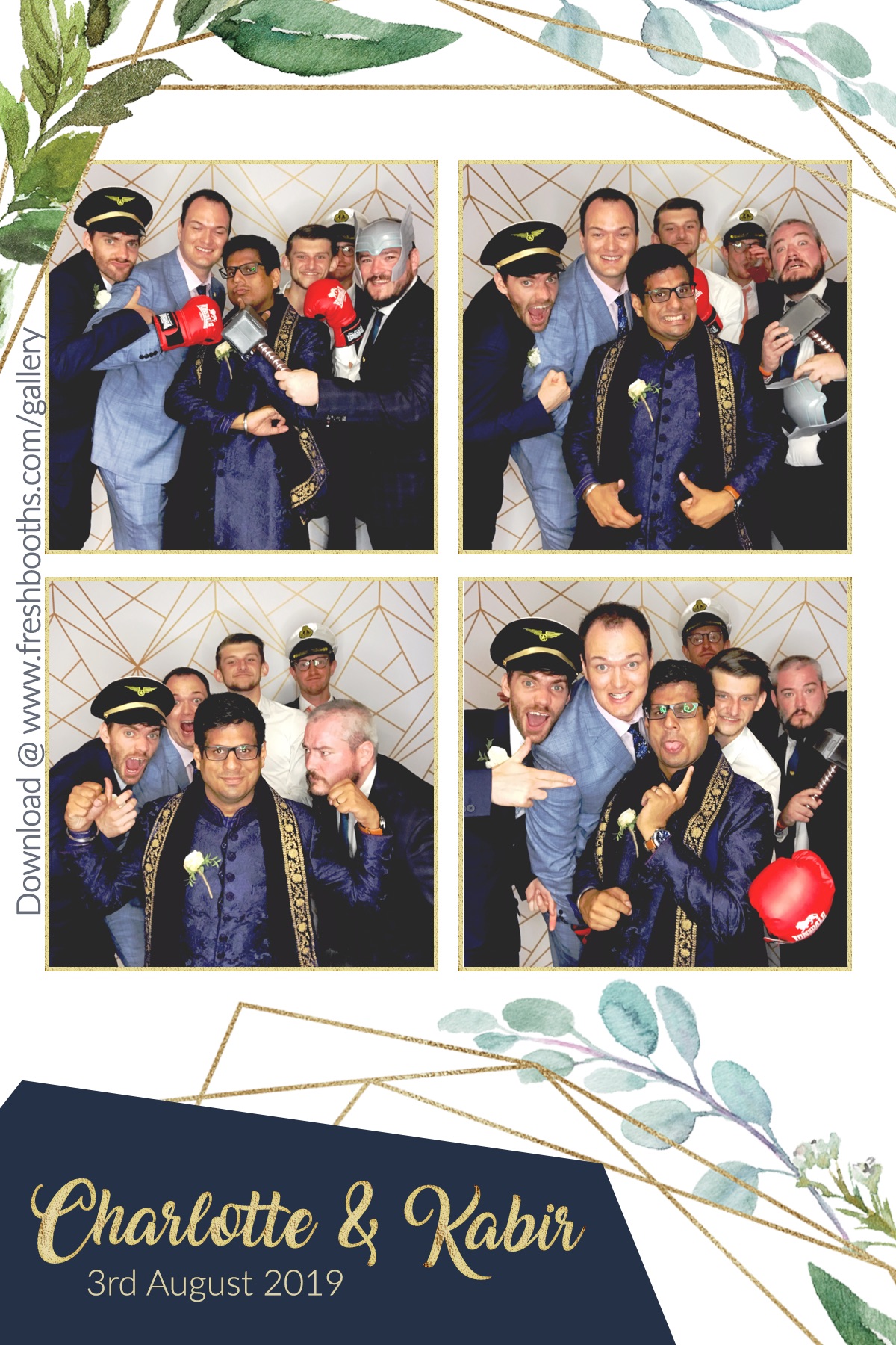 Charlotte & Kabir’s Wedding - GIF Station | View more photos from the event at gallery.freshbooths.com/u/FreshBooths/Charlotte-Kabir’s-Wedding-GIF-Station