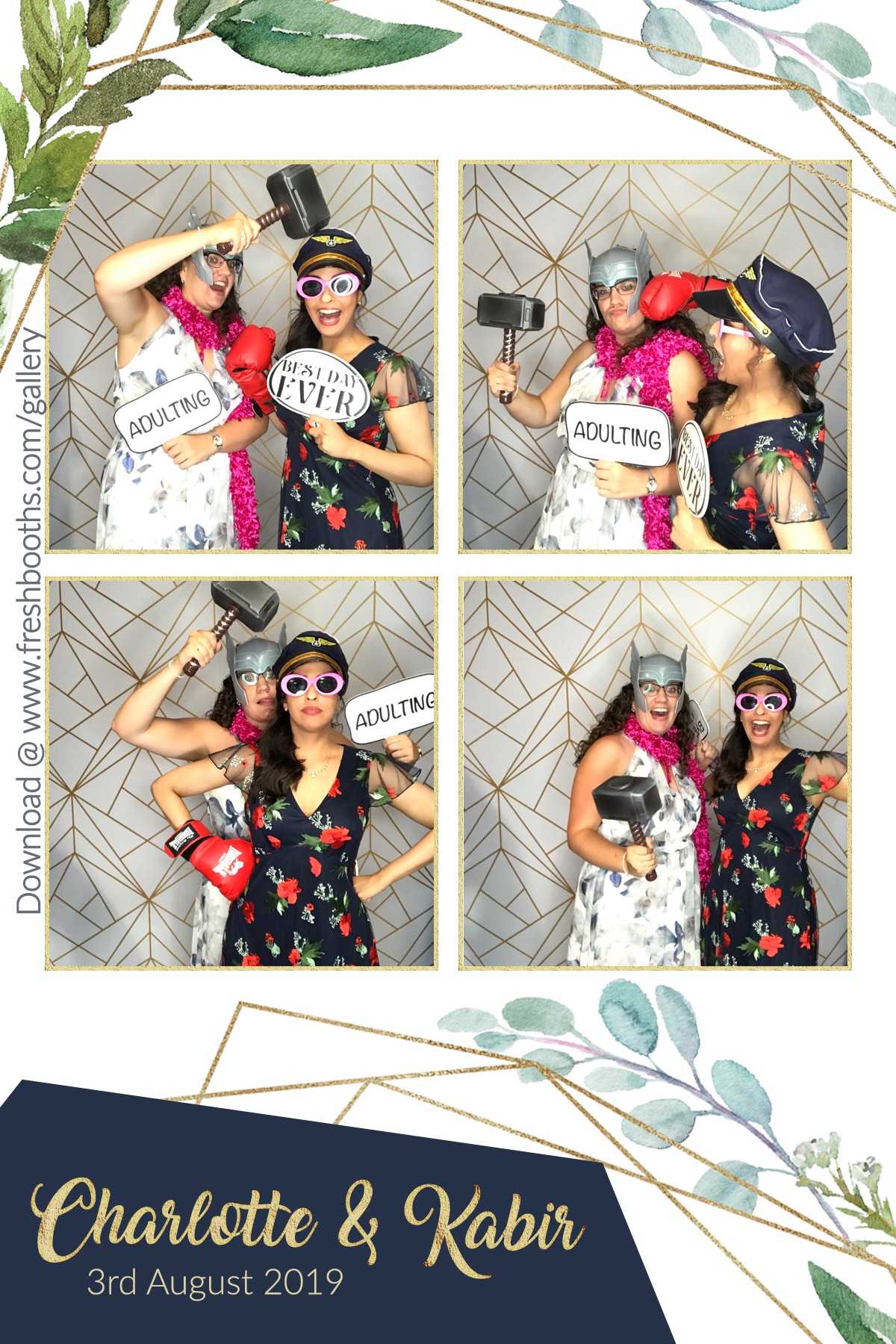Charlotte & Kabir’s Wedding - GIF Station | View more photos from the event at gallery.freshbooths.com/u/FreshBooths/Charlotte-Kabir’s-Wedding-GIF-Station