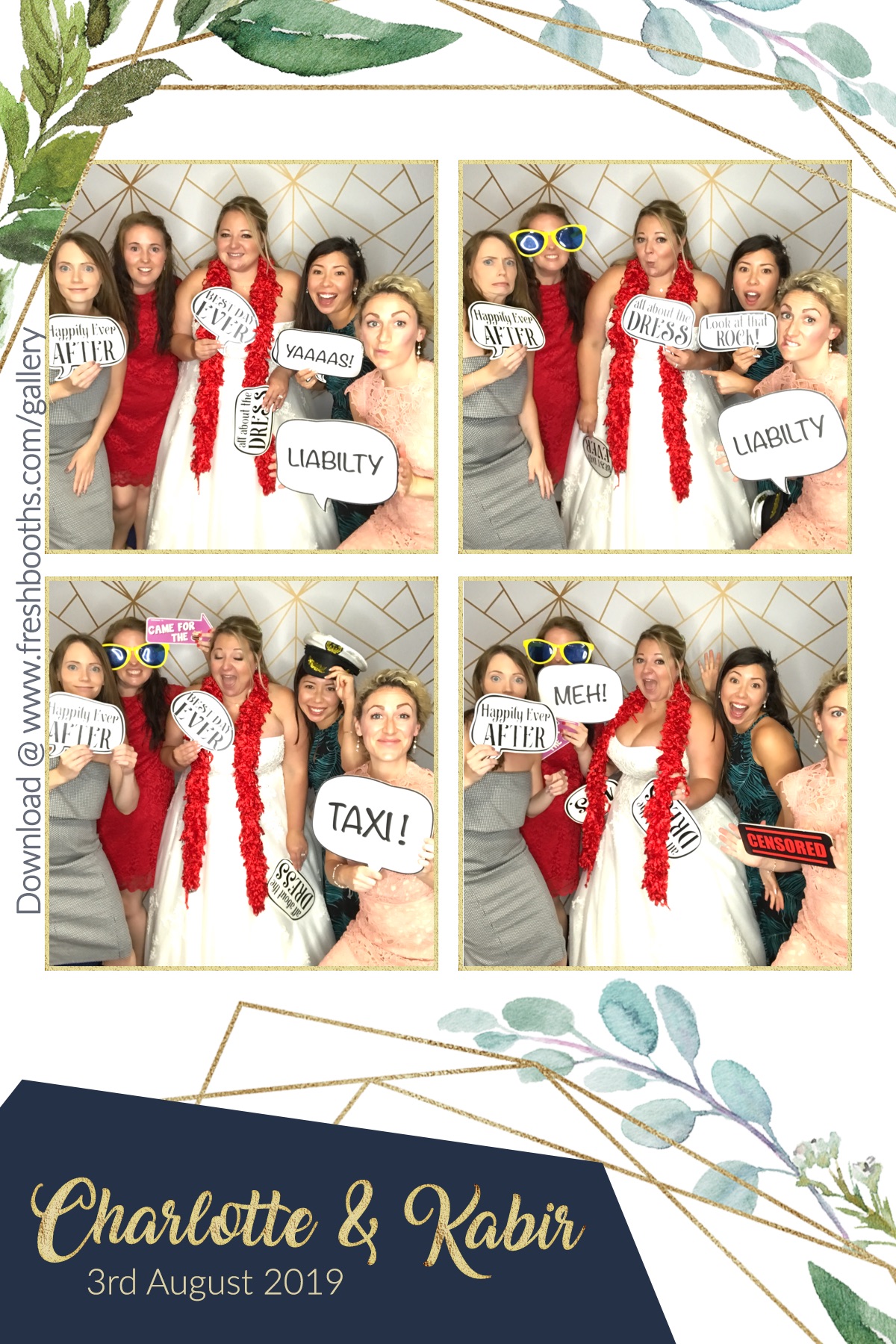 Charlotte & Kabir’s Wedding - GIF Station | View more photos from the event at gallery.freshbooths.com/u/FreshBooths/Charlotte-Kabir’s-Wedding-GIF-Station