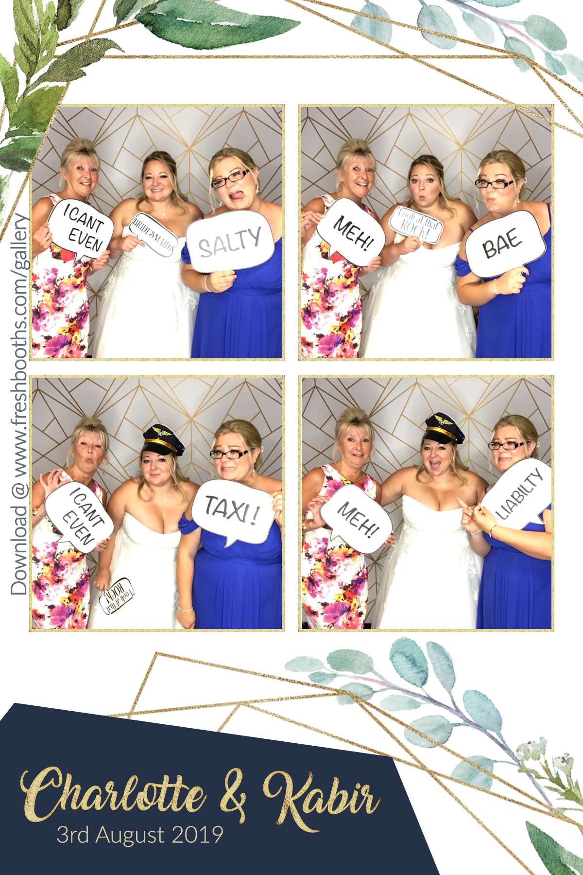 Charlotte & Kabir’s Wedding - GIF Station | View more photos from the event at gallery.freshbooths.com/u/FreshBooths/Charlotte-Kabir’s-Wedding-GIF-Station